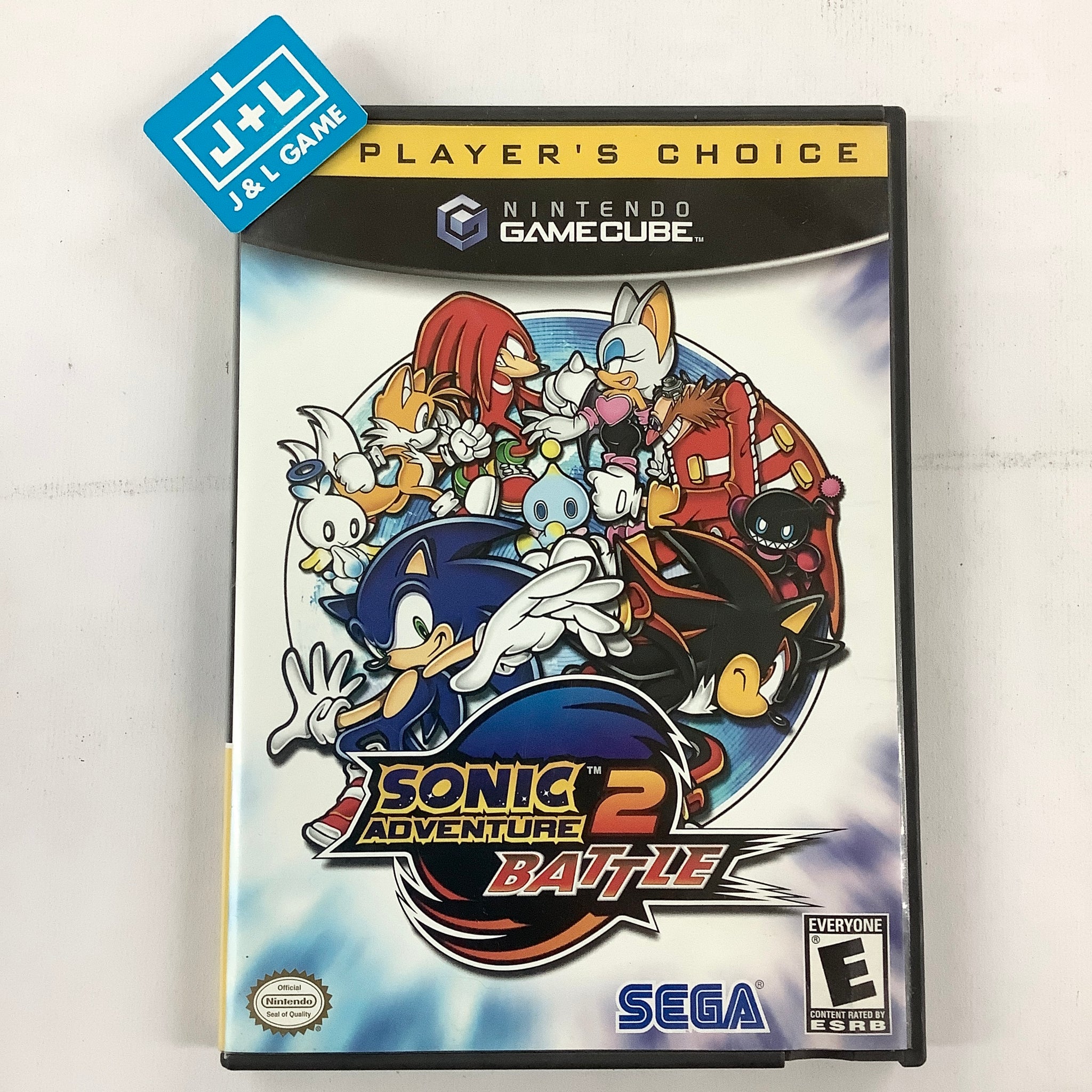 Sonic Adventure 2 Battle (Player's Choice) - (GC) GameCube [Pre-Owned] –  J&L Video Games New York City