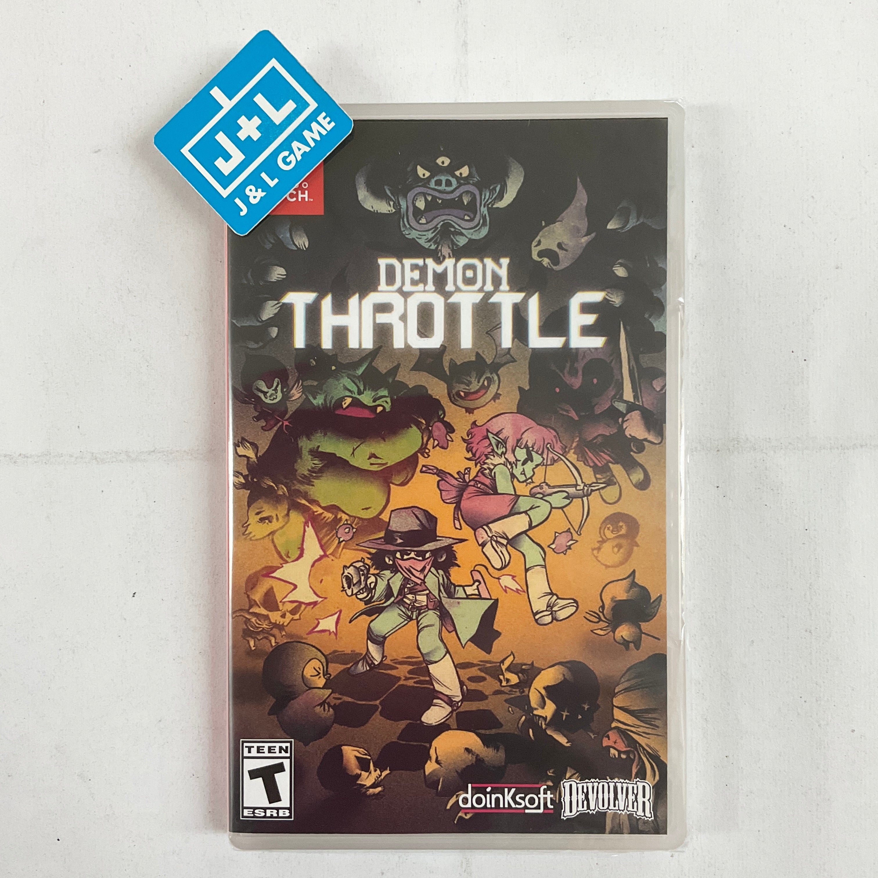 Demon Throttle - (NSW) Nintendo Switch Video Games Devolver Digital   