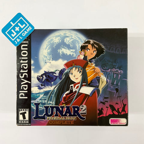 Lunar 2: Eternal Blue Complete - (PS1) PlayStation 1 [Pre-Owned] Video Games Working Designs   