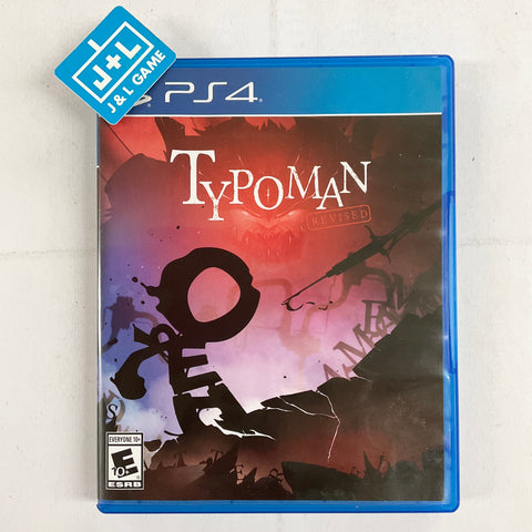 Typoman (Limited Run #135) - (PS4) PlayStation 4 [Pre-Owned] Video Games Limited Run Games   