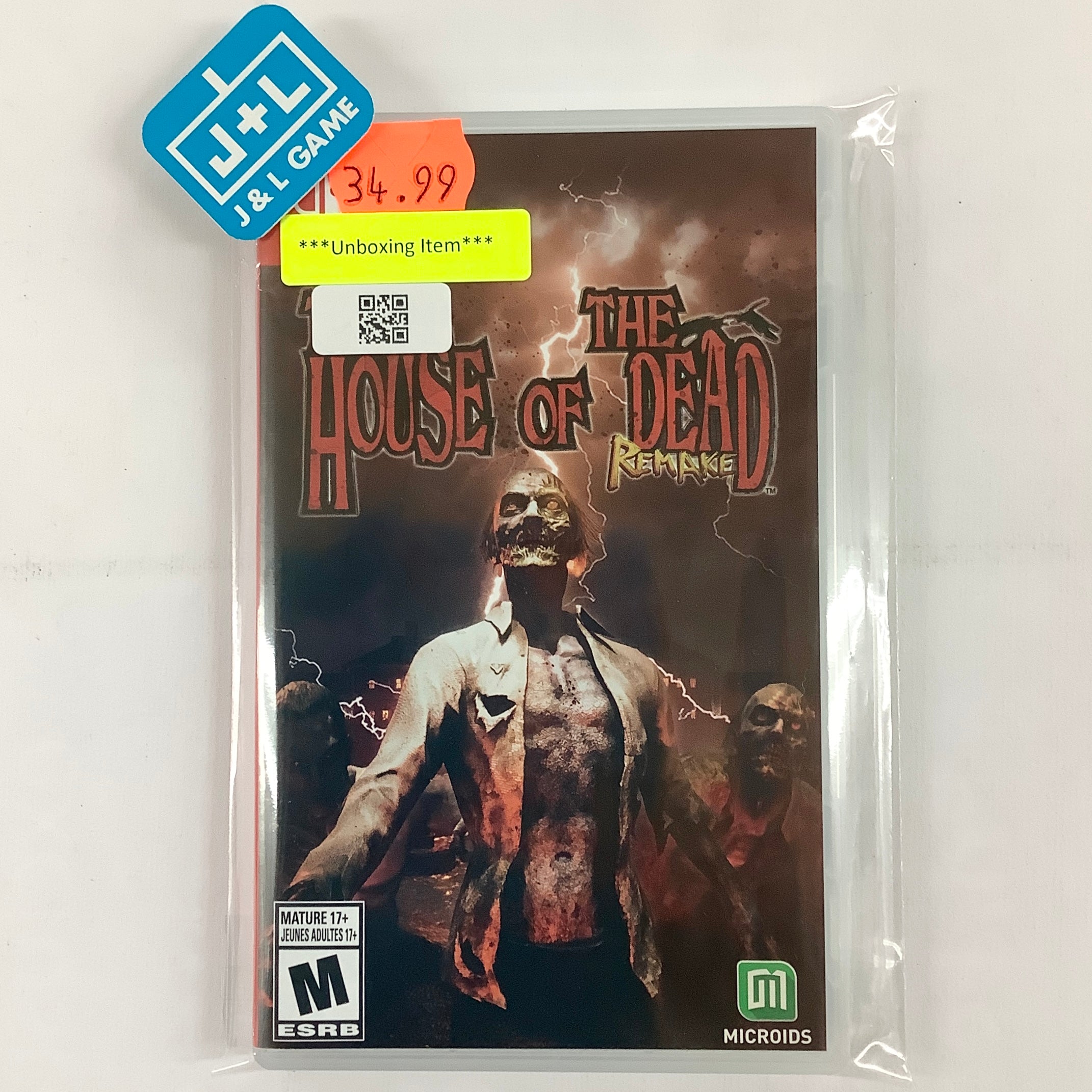 The House of the Dead: Remake - (NSW) Nintendo Switch [UNBOXING] Video Games Microids   