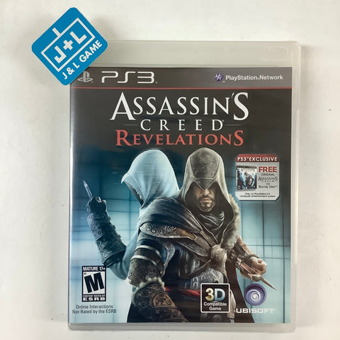 Assassin's Creed: Revelations (First Print Limited Edition) - (PS3) PlayStation 3 Video Games Ubisoft   