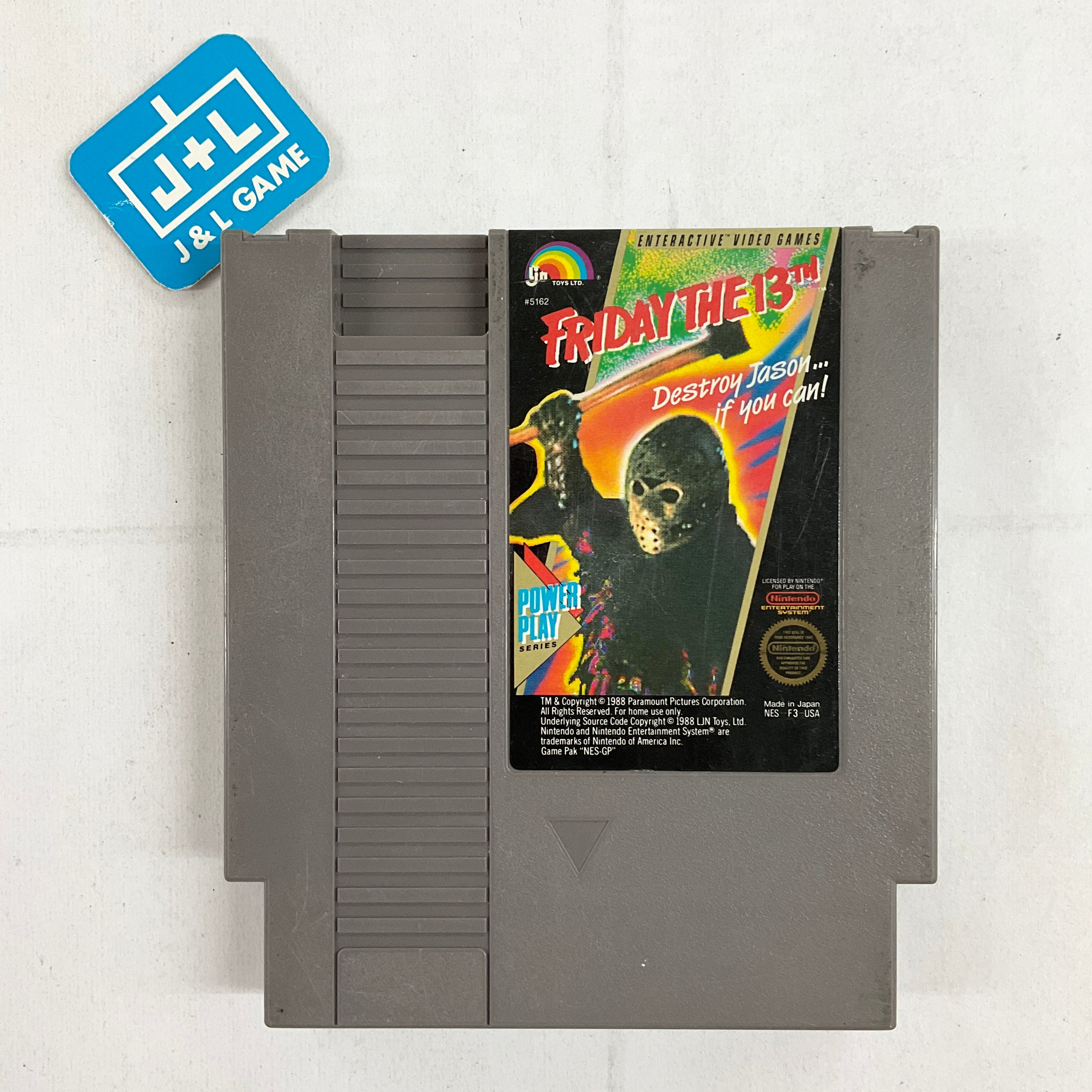 Friday the 13th - (NES) Nintendo Entertainment System [Pre-Owned] Video Games LJN Ltd.   