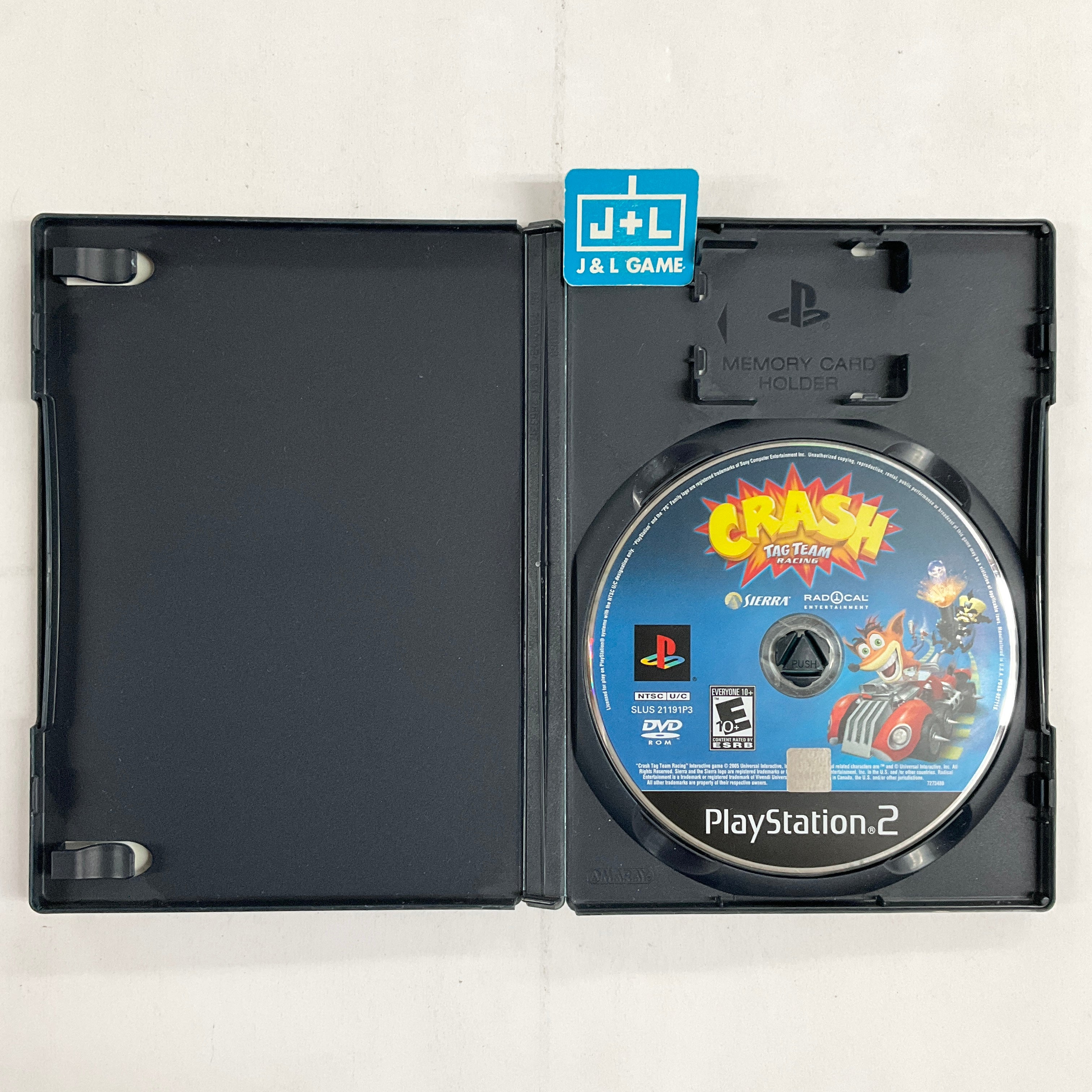 Crash Tag Team Racing - (PS2) PlayStation 2 [Pre-Owned] Video Games VU Games   