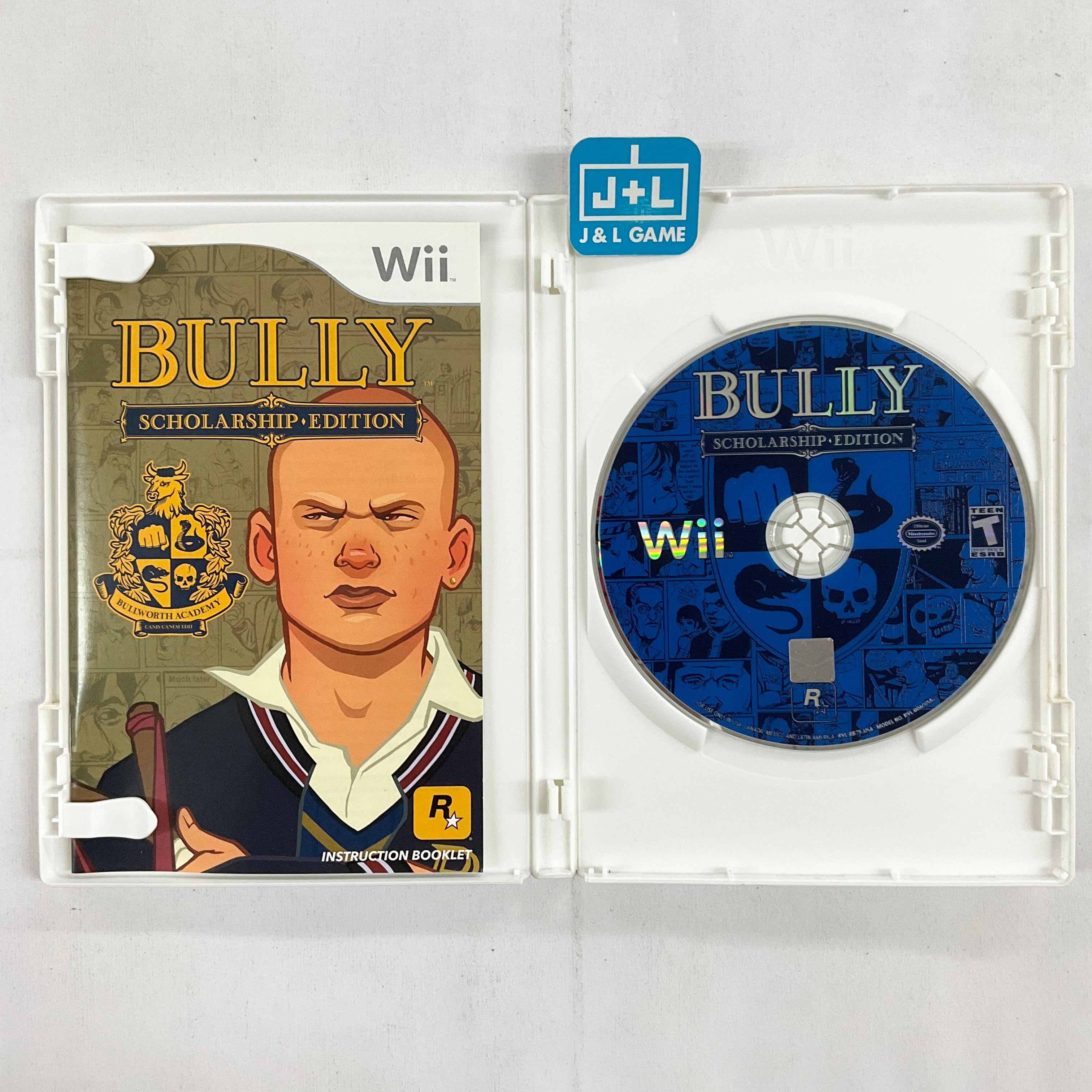 Bully: Scholarship Edition - Nintendo Wii [Pre-Owned] Video Games Rockstar Games   