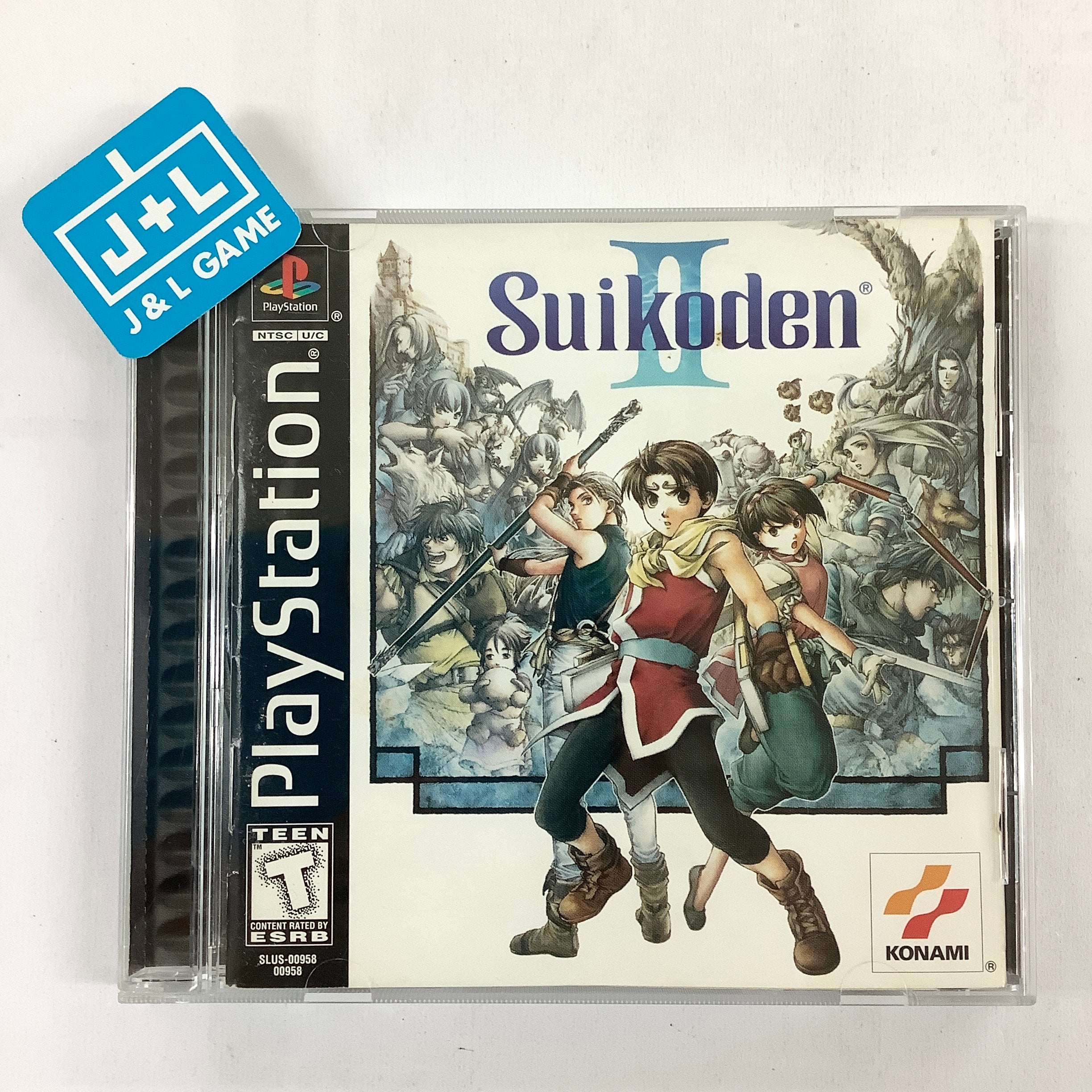 Suikoden 2 - PS1 Loose Version Française PlayStation Sony Suikoden 2 - PS1 Loose Version Française PlayStation Sony