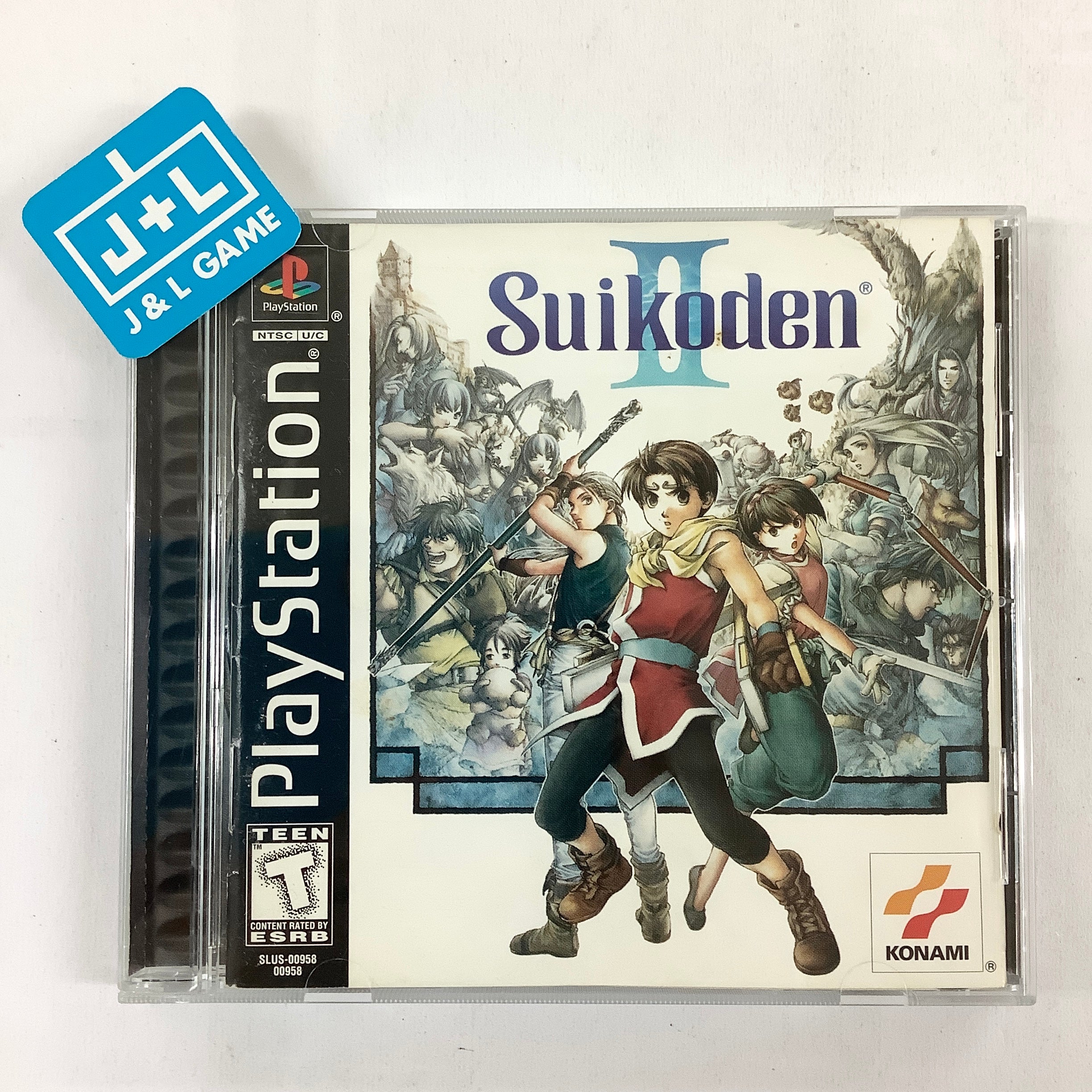 Suikoden II - (PS1) PlayStation 1 [Pre-Owned] Video Games Konami   