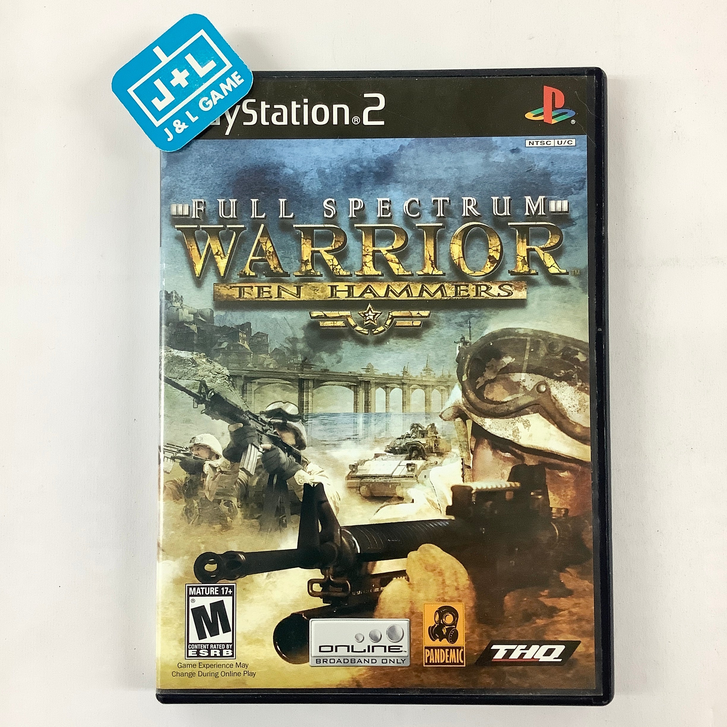 Full Spectrum Warrior: Ten Hammers - (PS2) PlayStation 2 [Pre-Owned] Video Games THQ   
