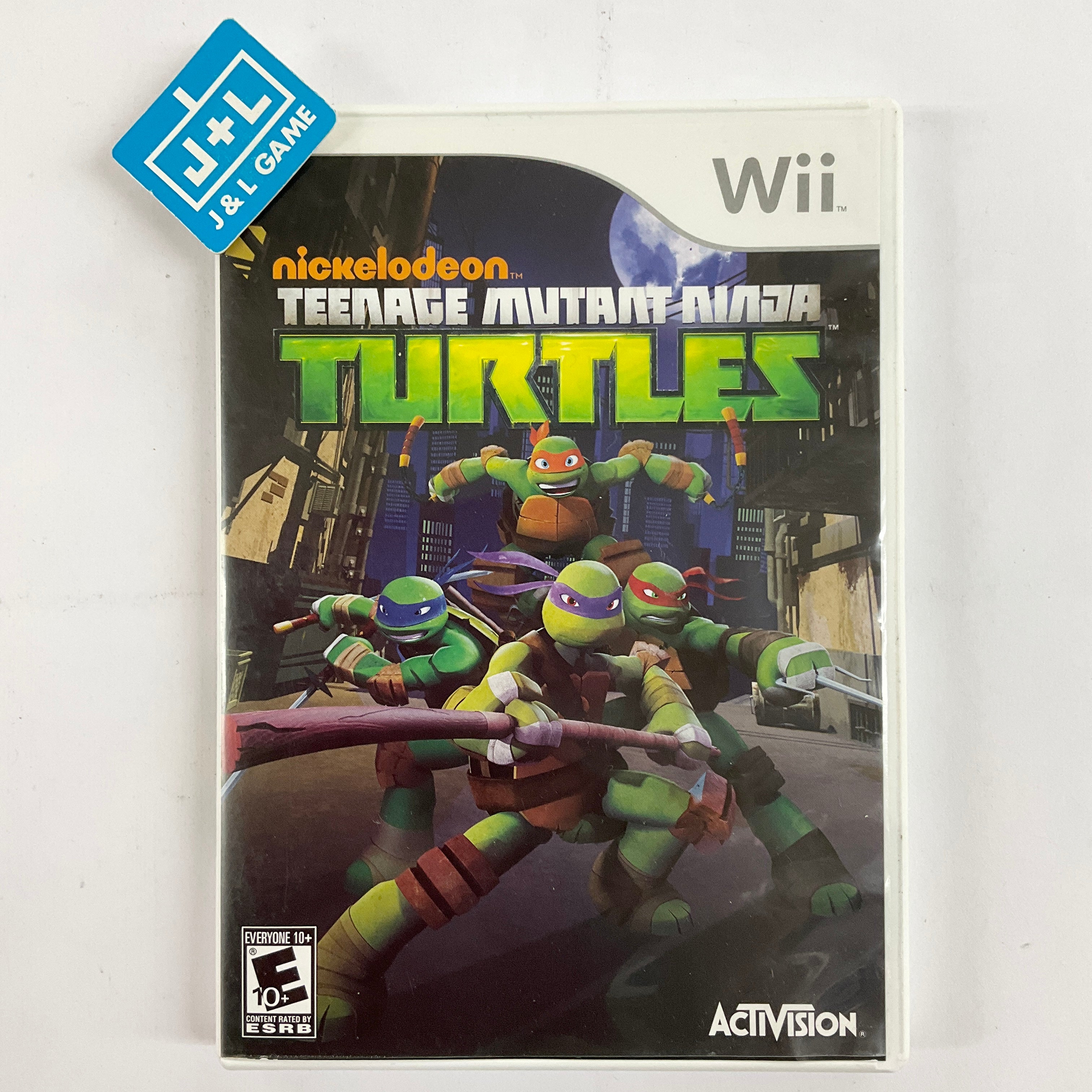 Nickelodeon Teenage Mutant Ninja Turtles - Nintendo Wii [Pre-Owned] Video Games Activision   