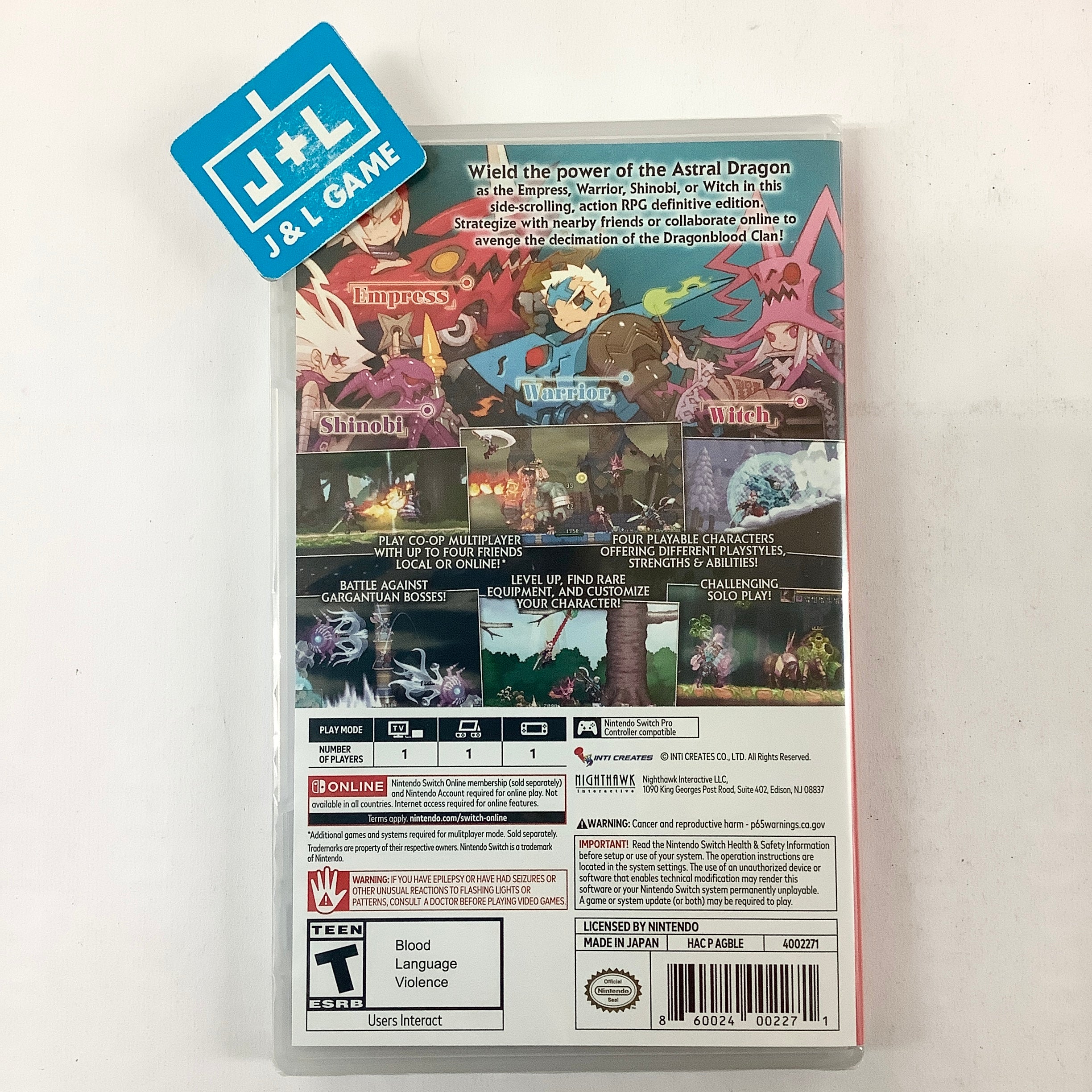 Dragon Marked for Death - (NSW) Nintendo Switch Video Games Nighthawk Interactive   