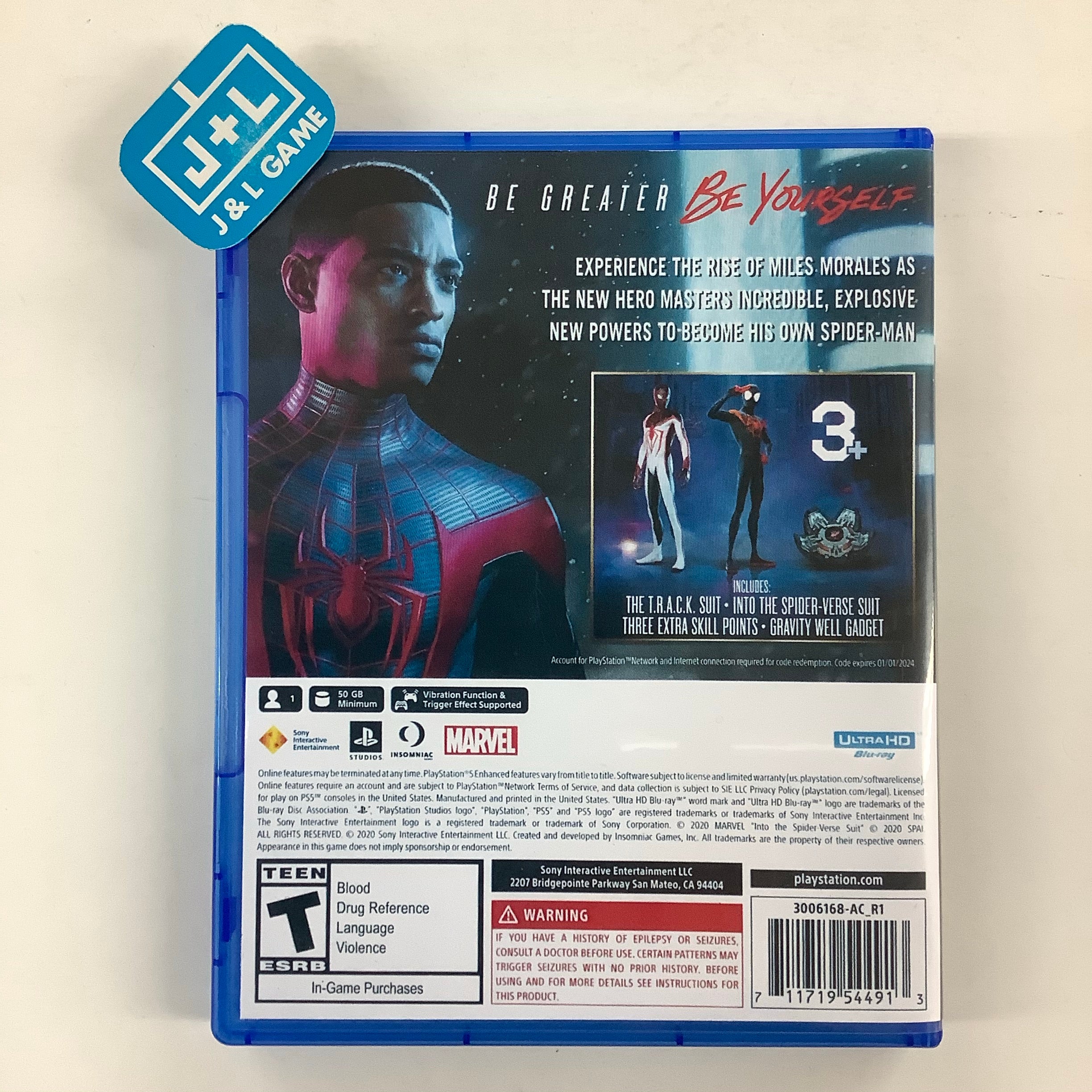Marvel’s Spider-Man: Miles Morales (Launch Edition) - PlayStation 5 [Pre-Owned] Video Games PlayStation   