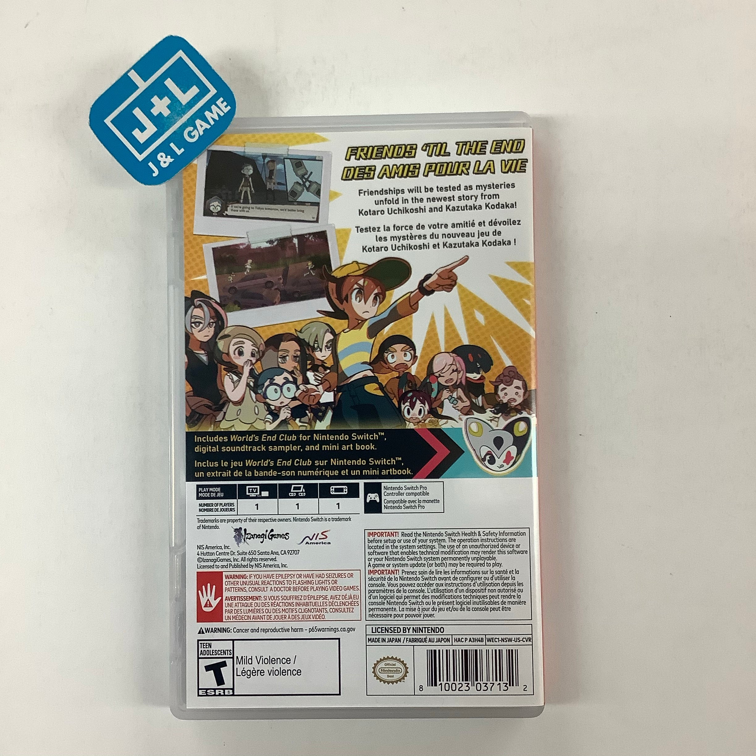 World's End Club: Deluxe Edition - (NSW) Nintendo Switch [UNBOXING] Video Games NIS America   