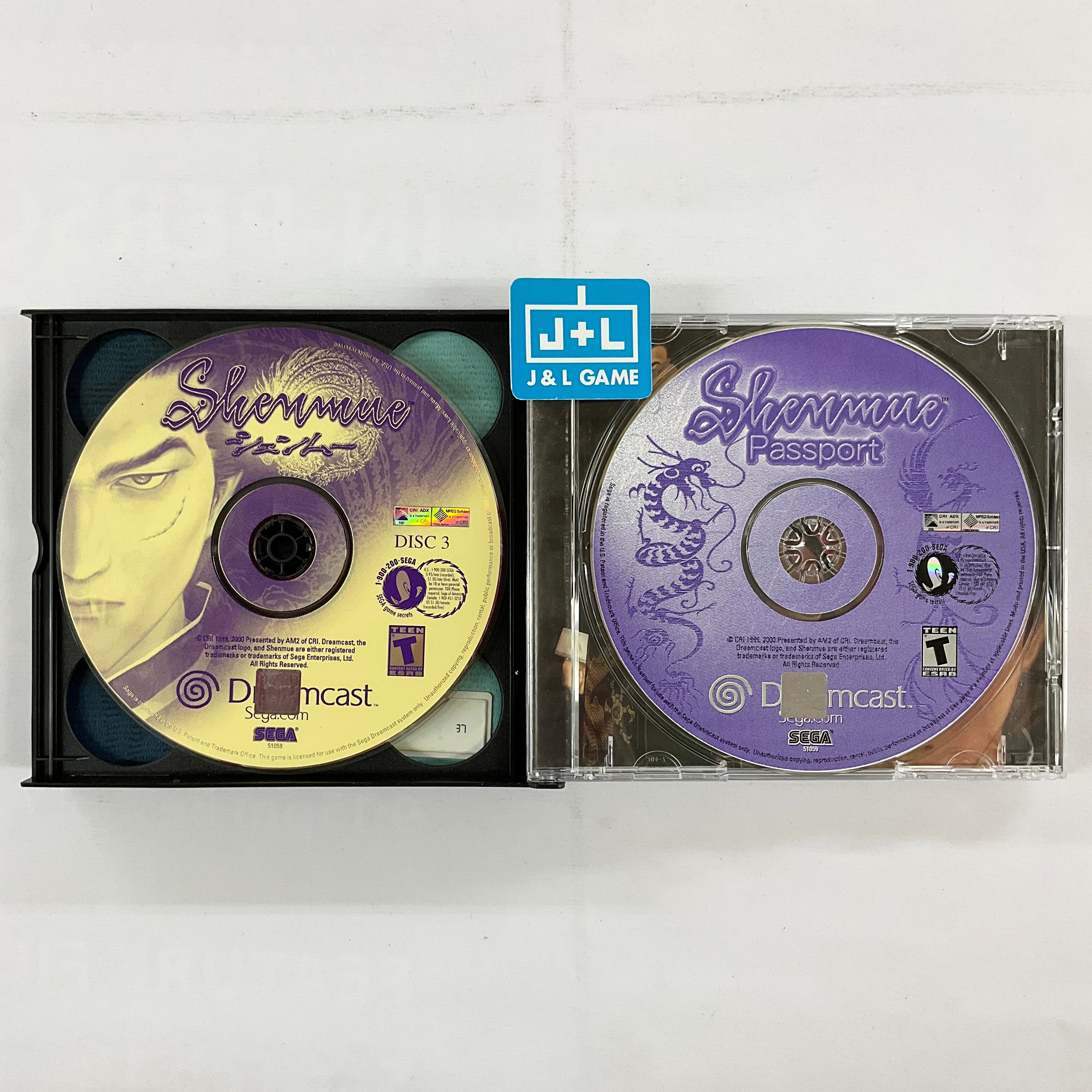Shenmue - (DC) SEGA Dreamcast [Pre-Owned] Video Games Sega   