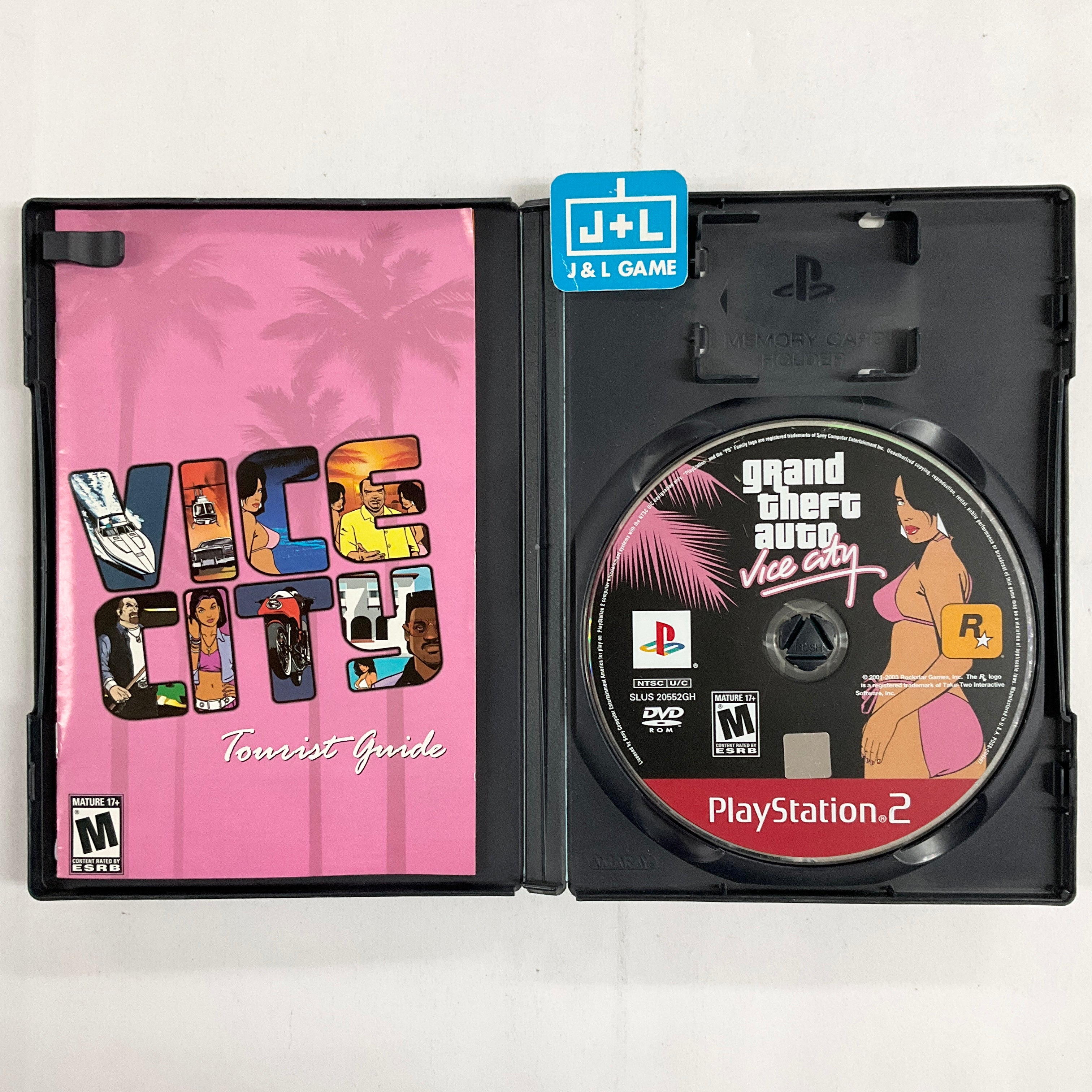 Grand Theft Auto Double Pack (Greatest Hits) - (PS2) PlayStation 2 [Pre-Owned] Video Games Rockstar Games   