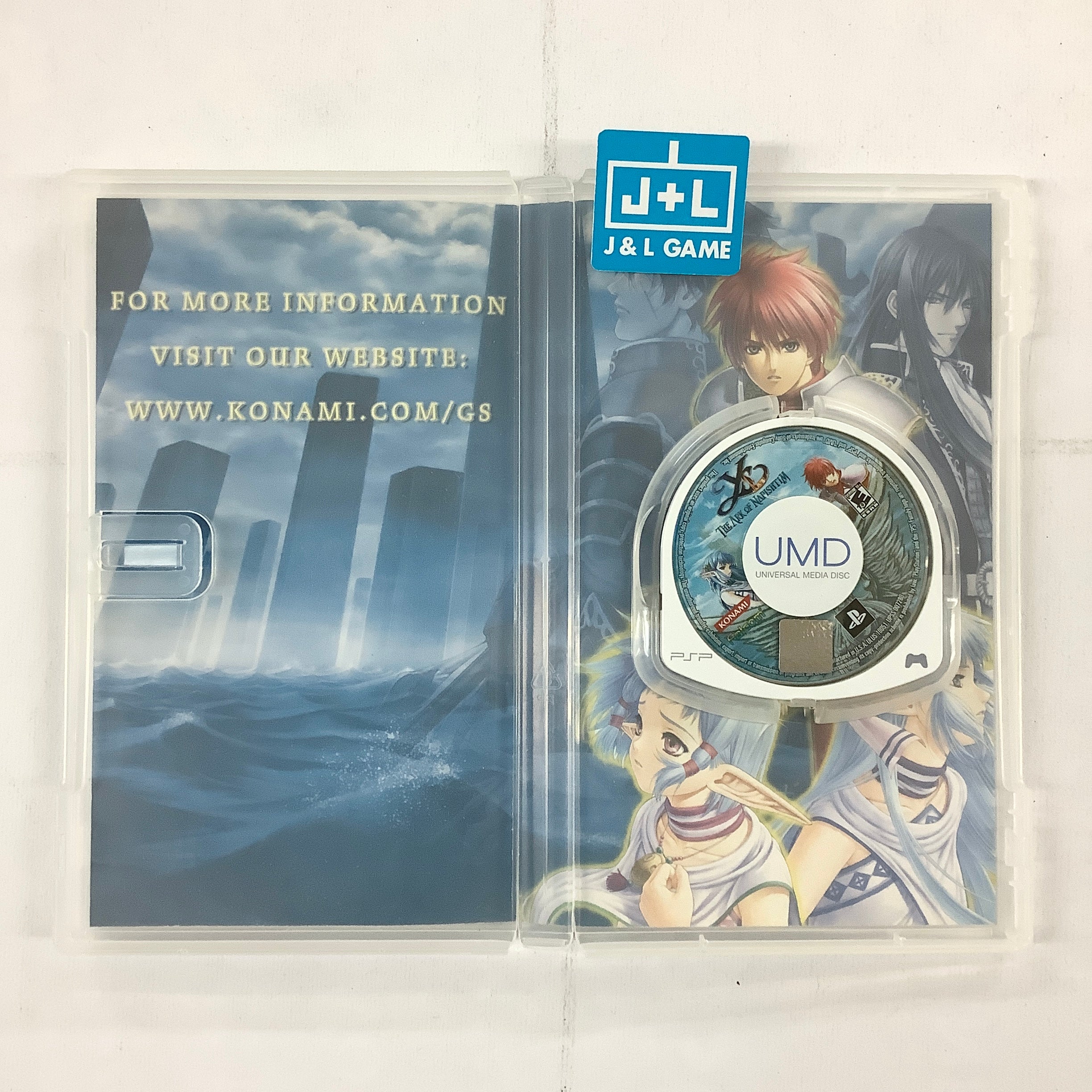 Ys: The Ark of Napishtim - Sony PSP [Pre-Owned] Video Games Konami   