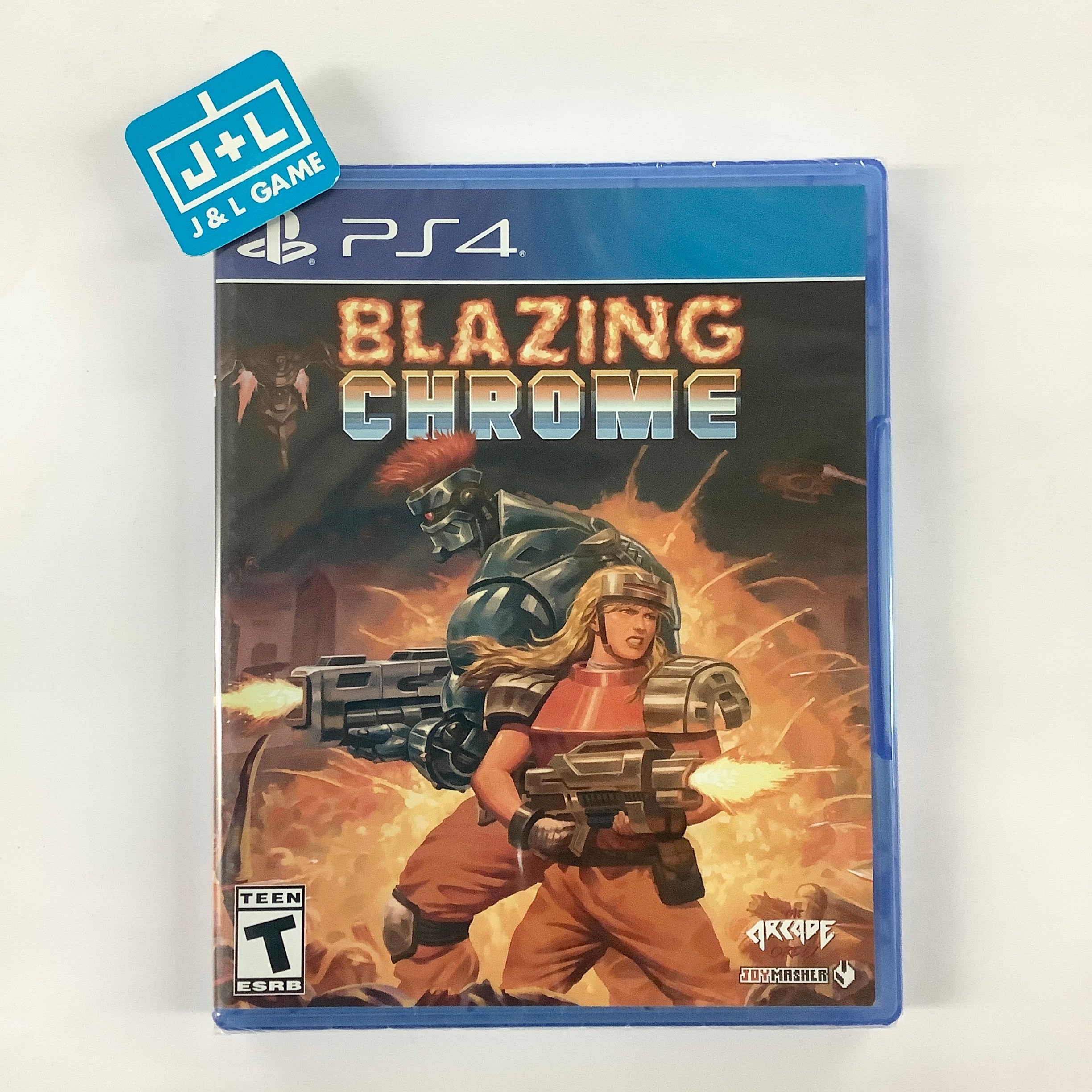 Blazing Chrome (Limited Run #296) - (PS4) PlayStation 4 Video Games Limited Run Games   
