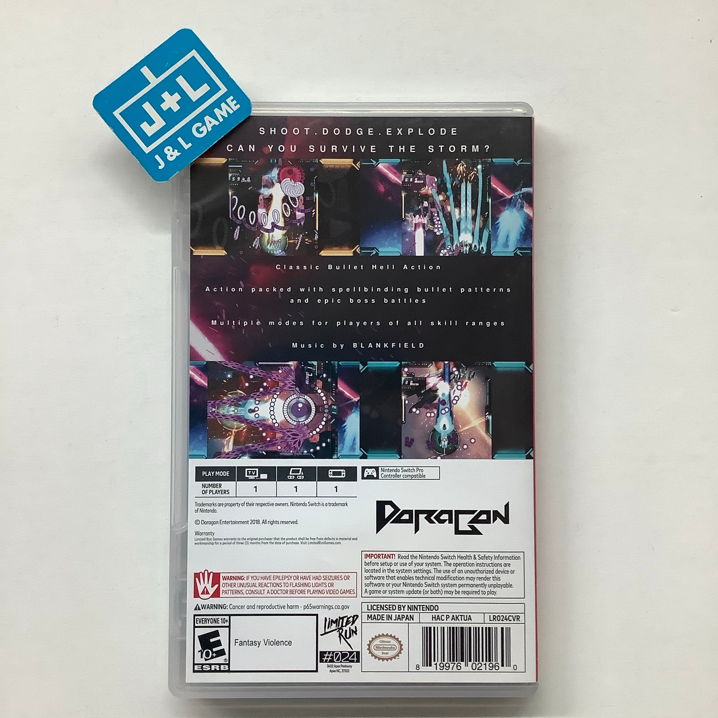 Danmaku Unlimited 3 (Limited Run #024) - (NSW) Nintendo Switch [Pre-Owned] Video Games Limited Run Games   