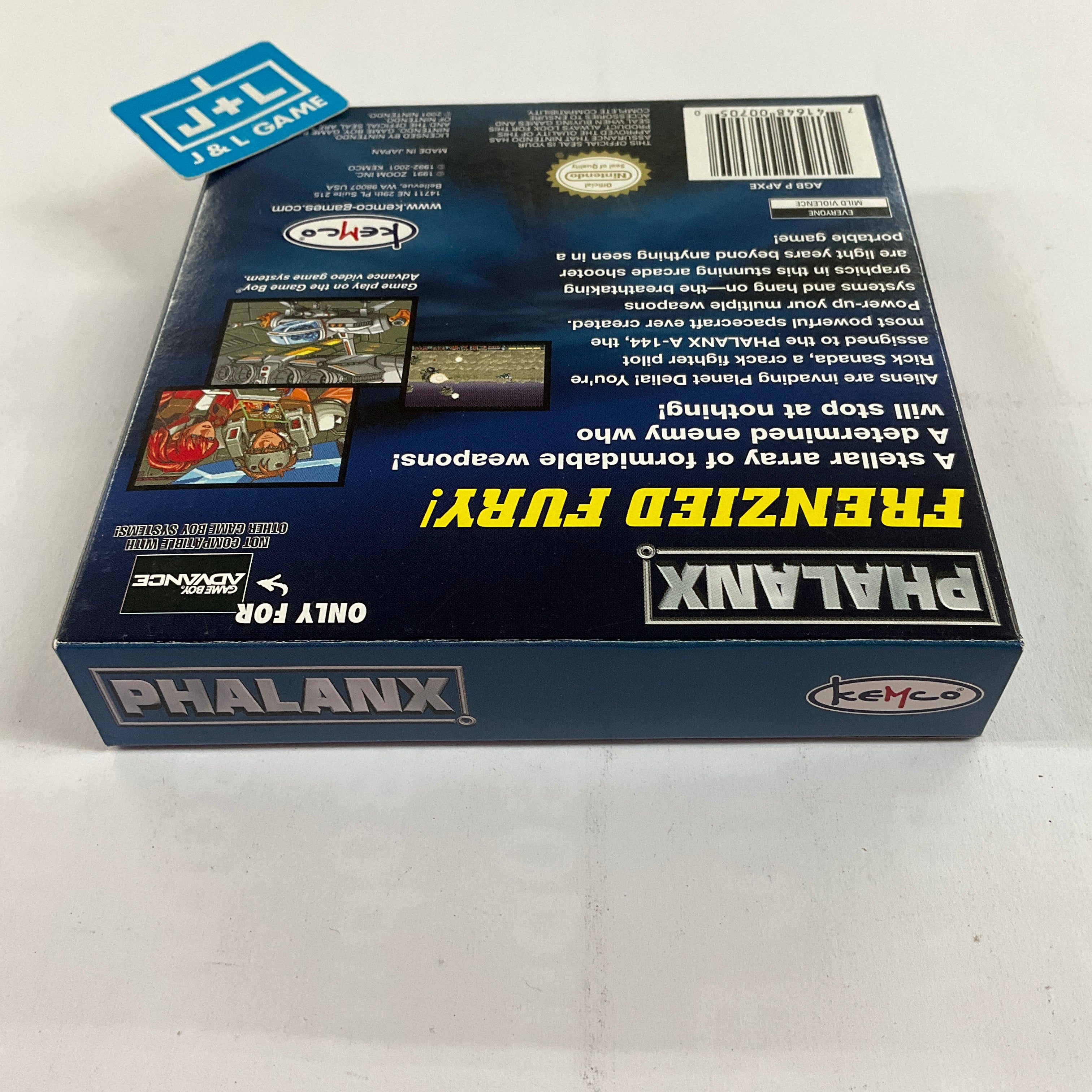 Phalanx - (GBA) Game Boy Advance [Pre-Owned] Video Games Kemco   