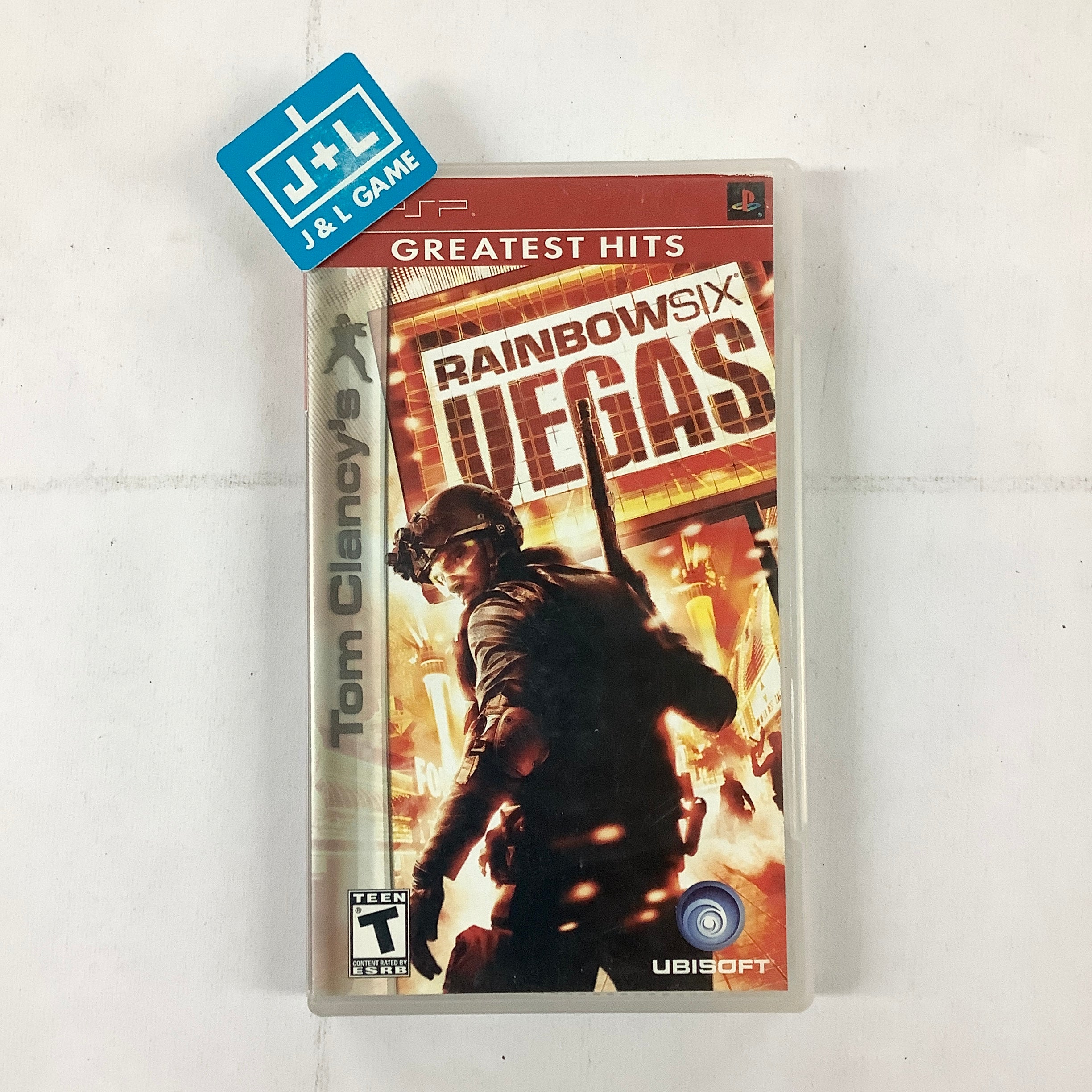 Tom Clancy's Rainbow Six Vegas (Greatest Hits) - Sony PSP [Pre-Owned] Video Games Ubisoft   