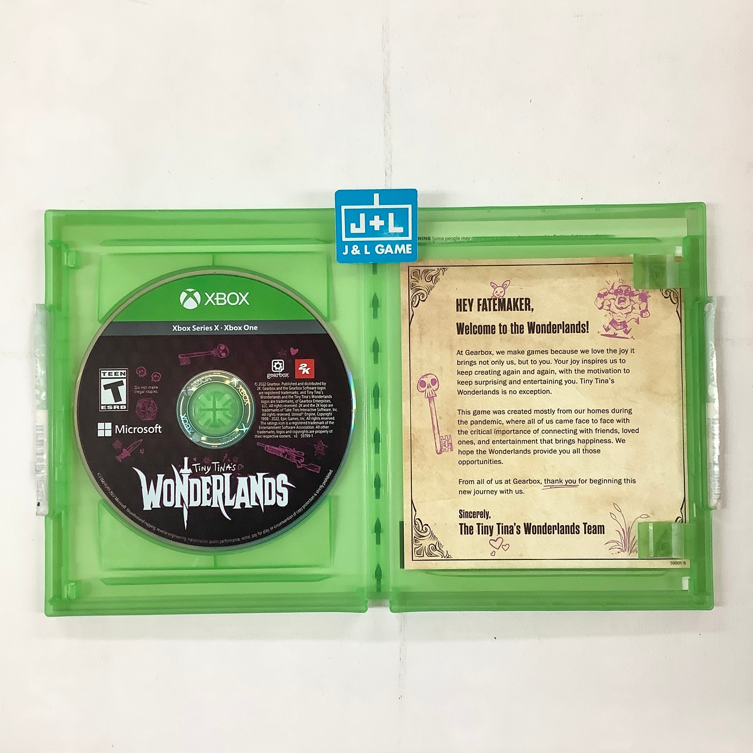 Tiny Tina's Wonderlands (Next Level Edition) - (XSX) Xbox Series X [UNBOXING] Video Games 2K Games   