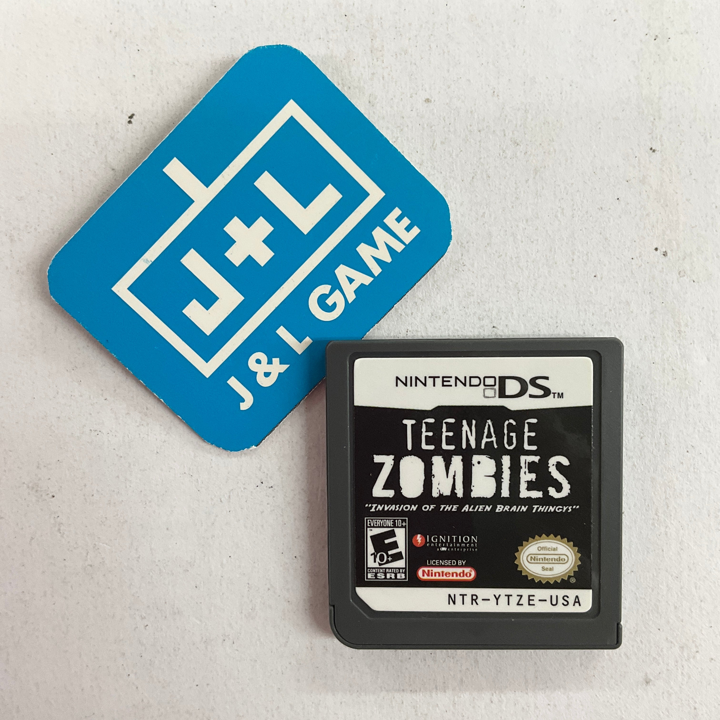 Teenage Zombies: Invasion of the Alien Brain Thingys - (NDS) Nintendo DS [Pre-Owned] Video Games Solutions 2 Go   