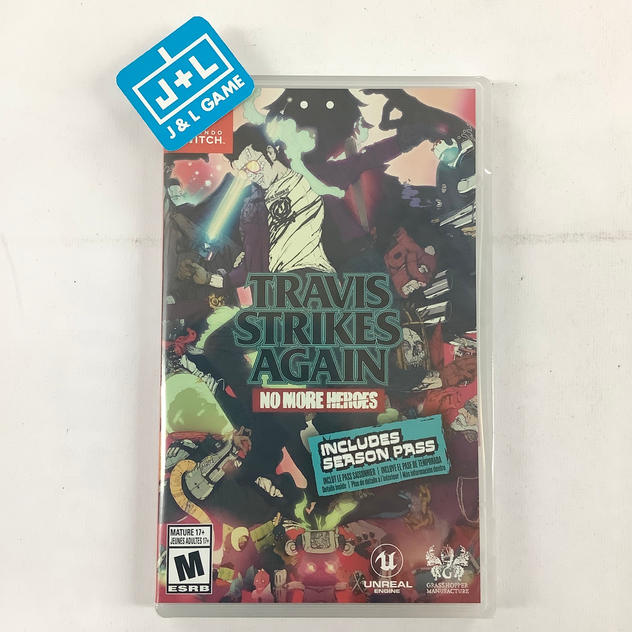 Travis Strikes Again: No More Heroes - (NSW) Nintendo Switch Video Games Nintendo   