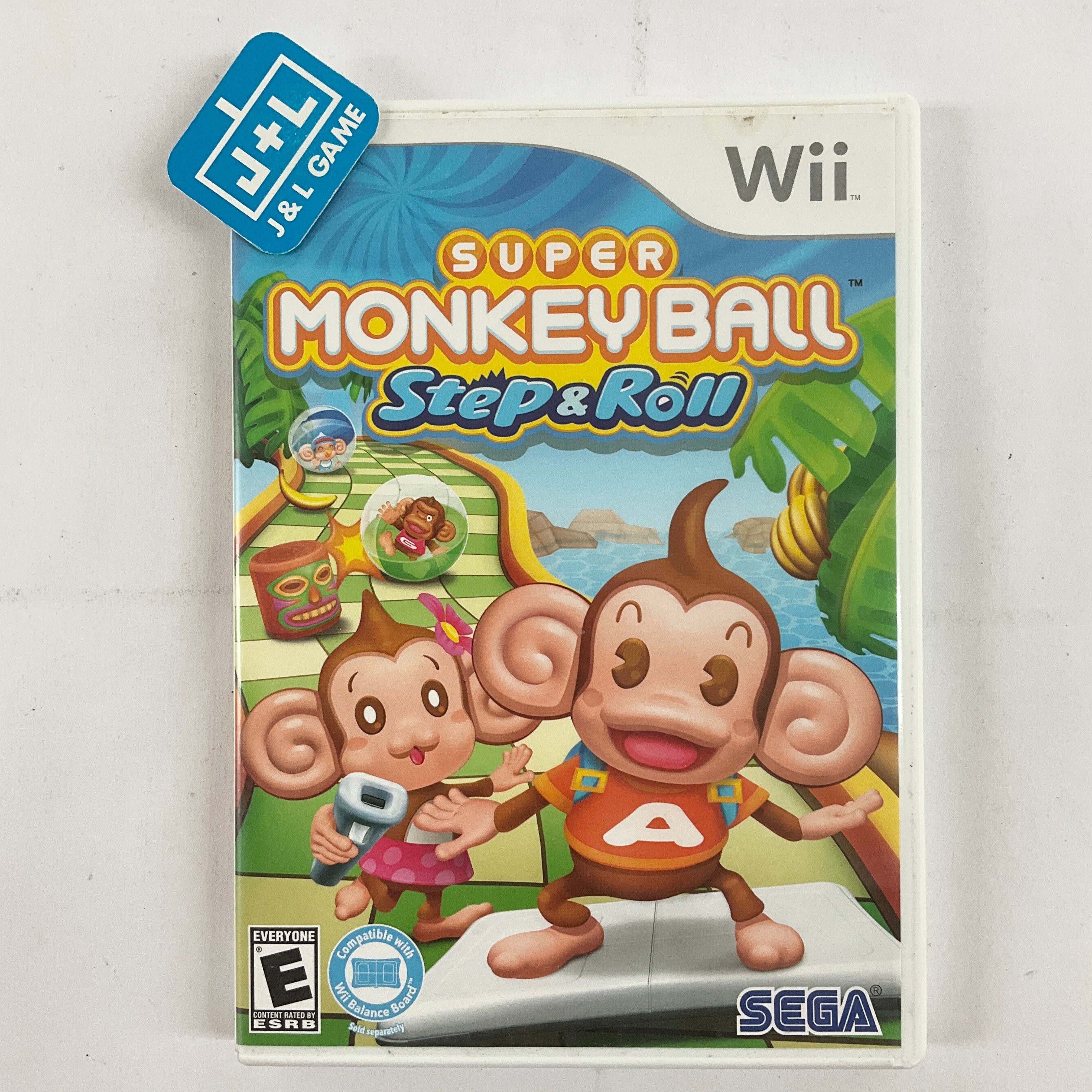 Super Monkey Ball: Step & Roll - Nintendo Wii [Pre-Owned] Video Games SEGA   