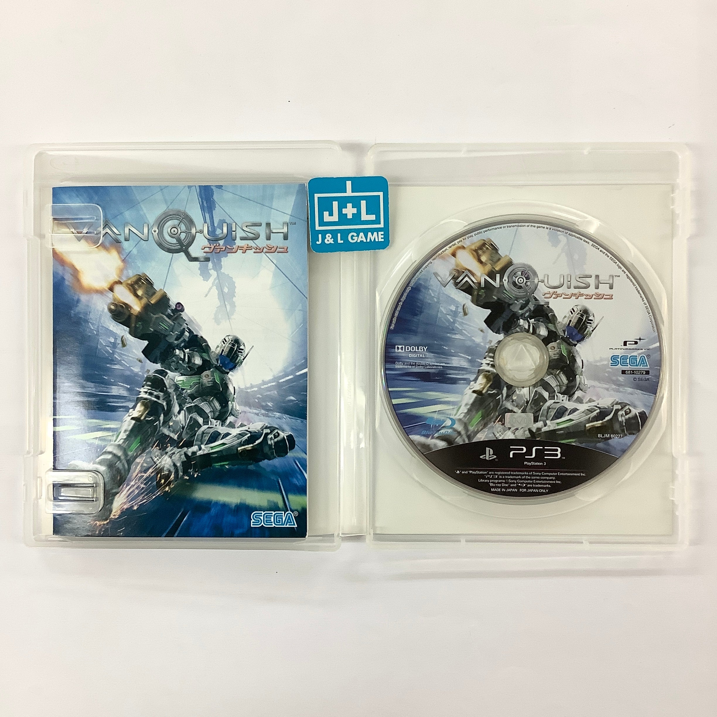 Vanquish - (PS3) PlayStation 3 [Pre-Owned] (Japanese Import) Video Games Sega   