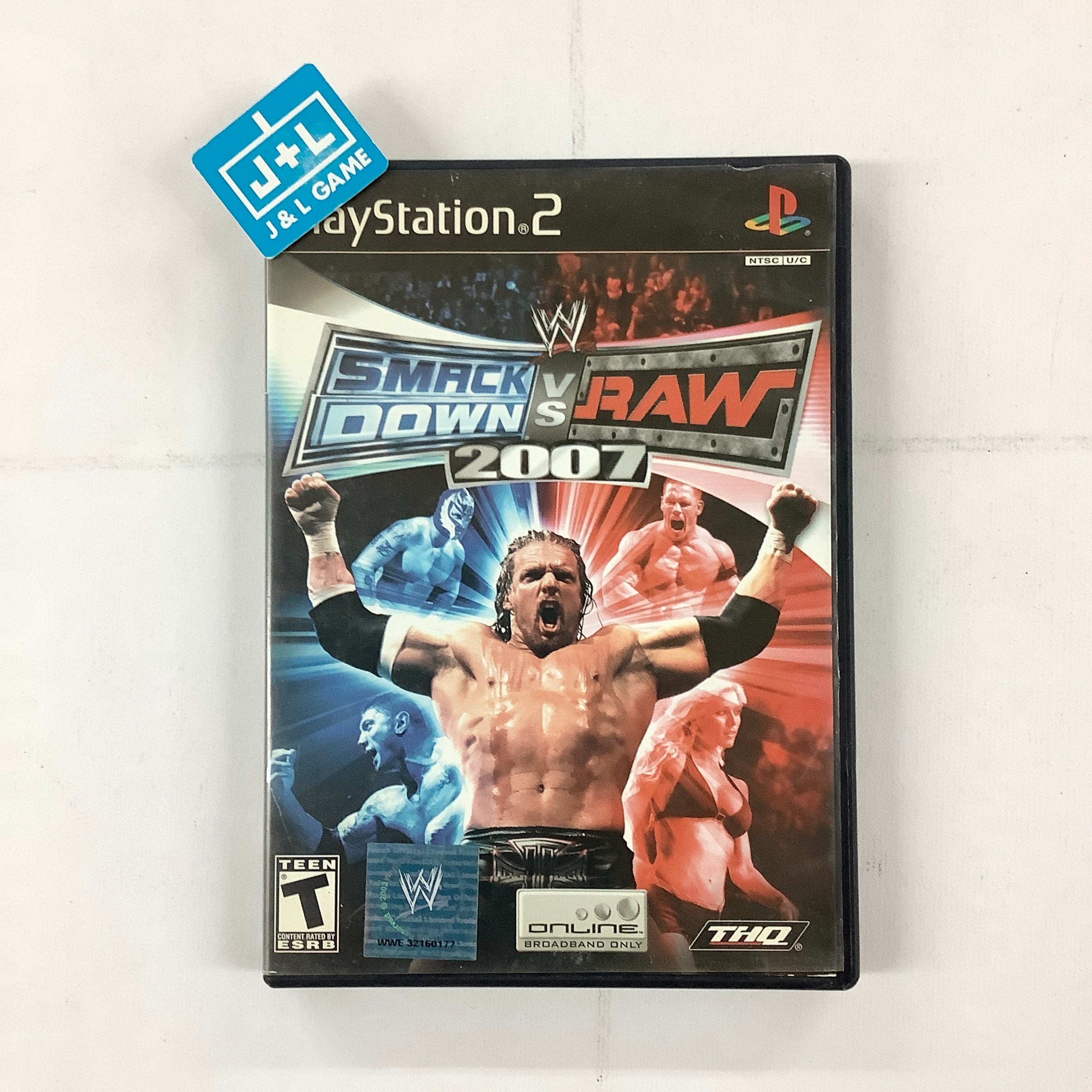 WWE SmackDown vs. Raw 2007 - (PS2) PlayStation 2 [Pre-Owned] Video Games THQ   