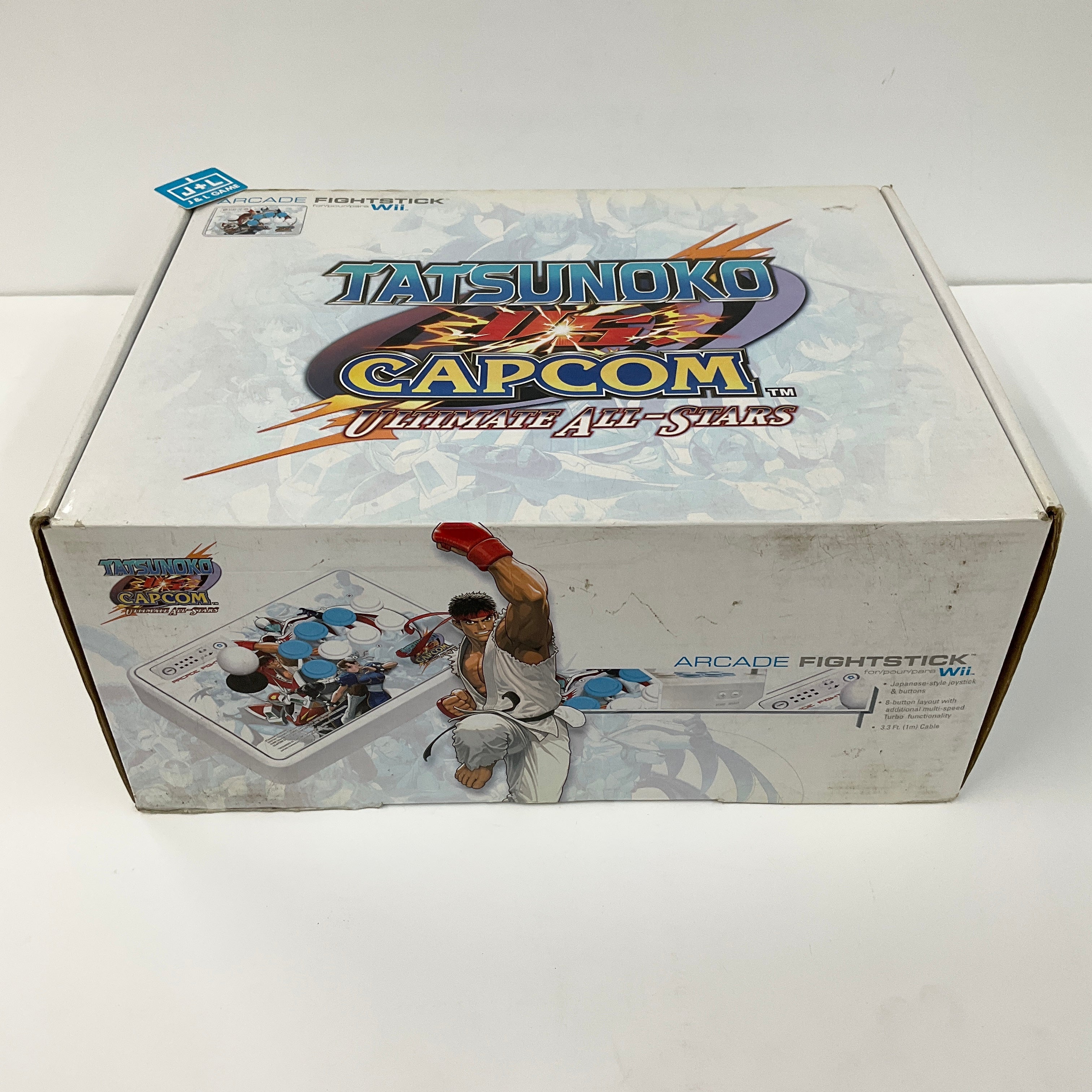 Madcatz Tatsunoko VS. Capcom Arcade FightStick - Nintendo Wii [Pre-Owned] Accessories Mad Catz   