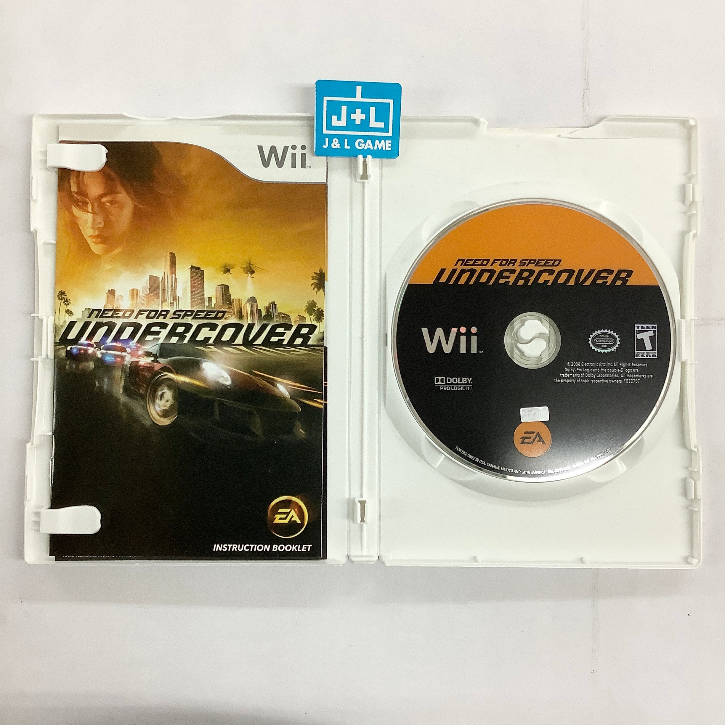 Need for Speed Undercover - Nintendo Wii [Pre-Owned] Video Games Electronic Arts   