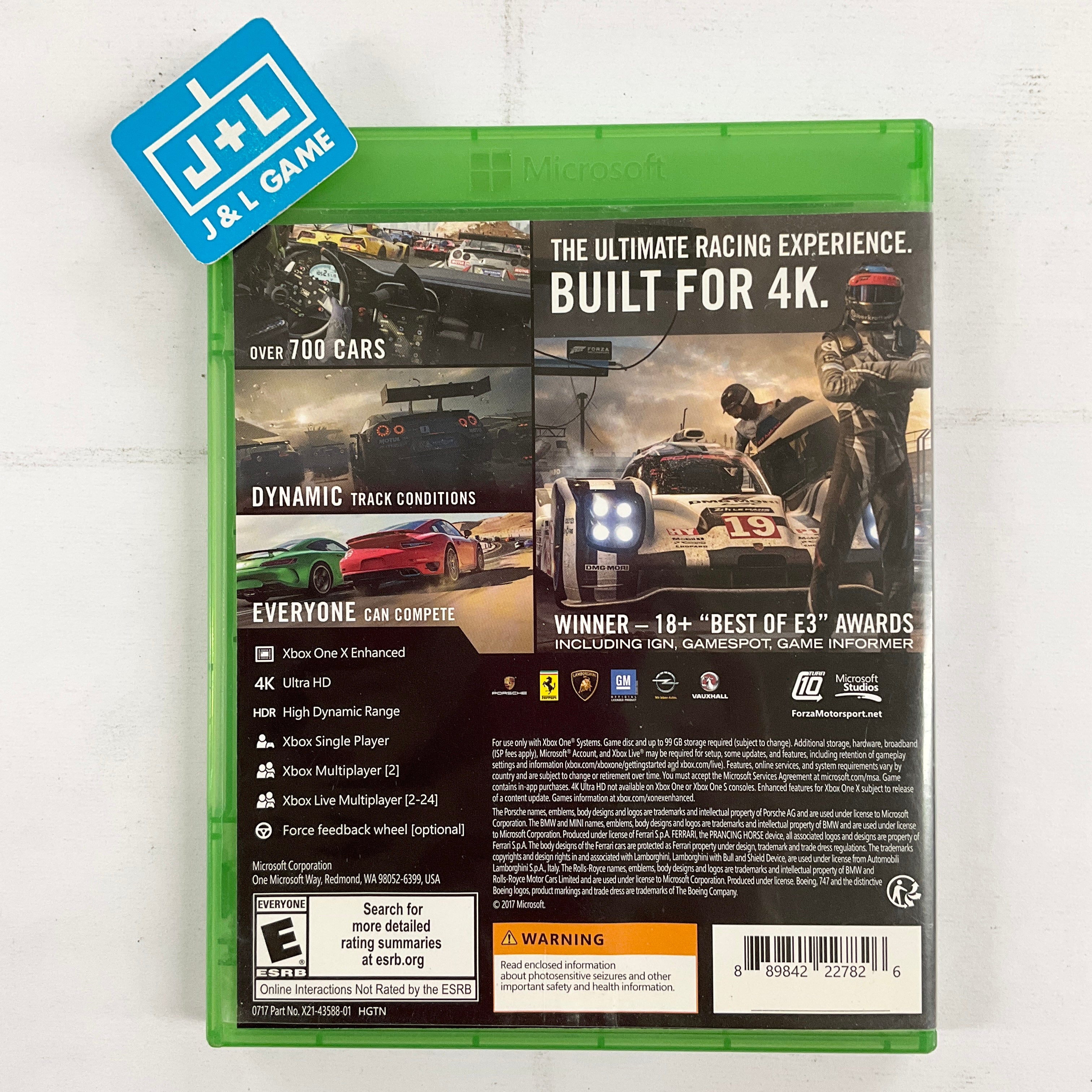 Forza Motorsport 7 - (XB1) Xbox One [Pre-Owned] Video Games Microsoft Game Studios   