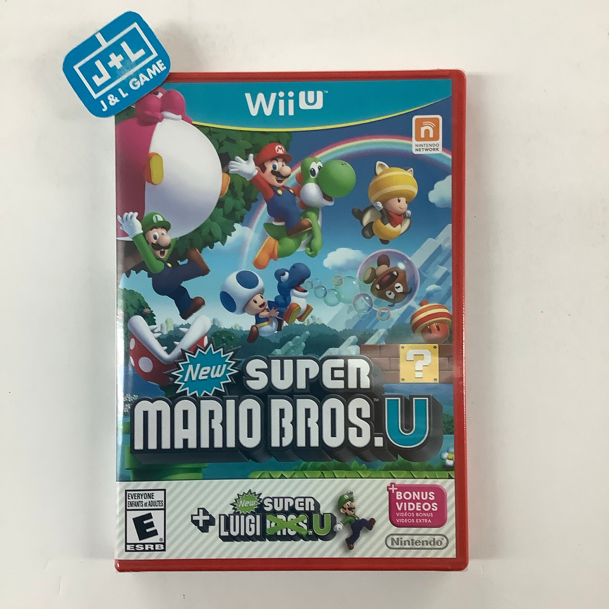 New Super Mario Bros. U + New Super Luigi U - Nintendo Wii U Video Games Nintendo   