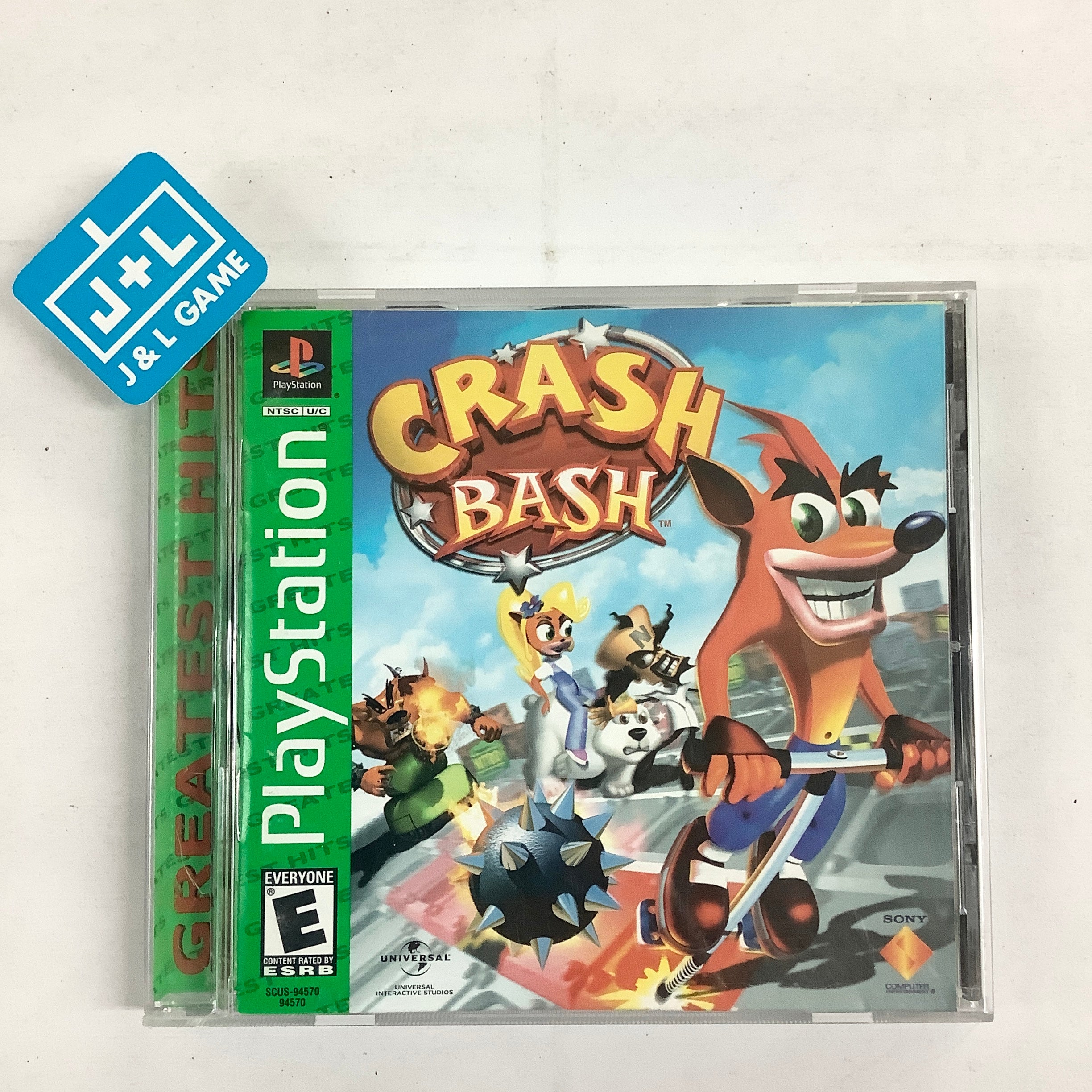 Crash Bash (Greatest Hits) - (PS1) PlayStation 1 [Pre-Owned] Video Games SCEA   