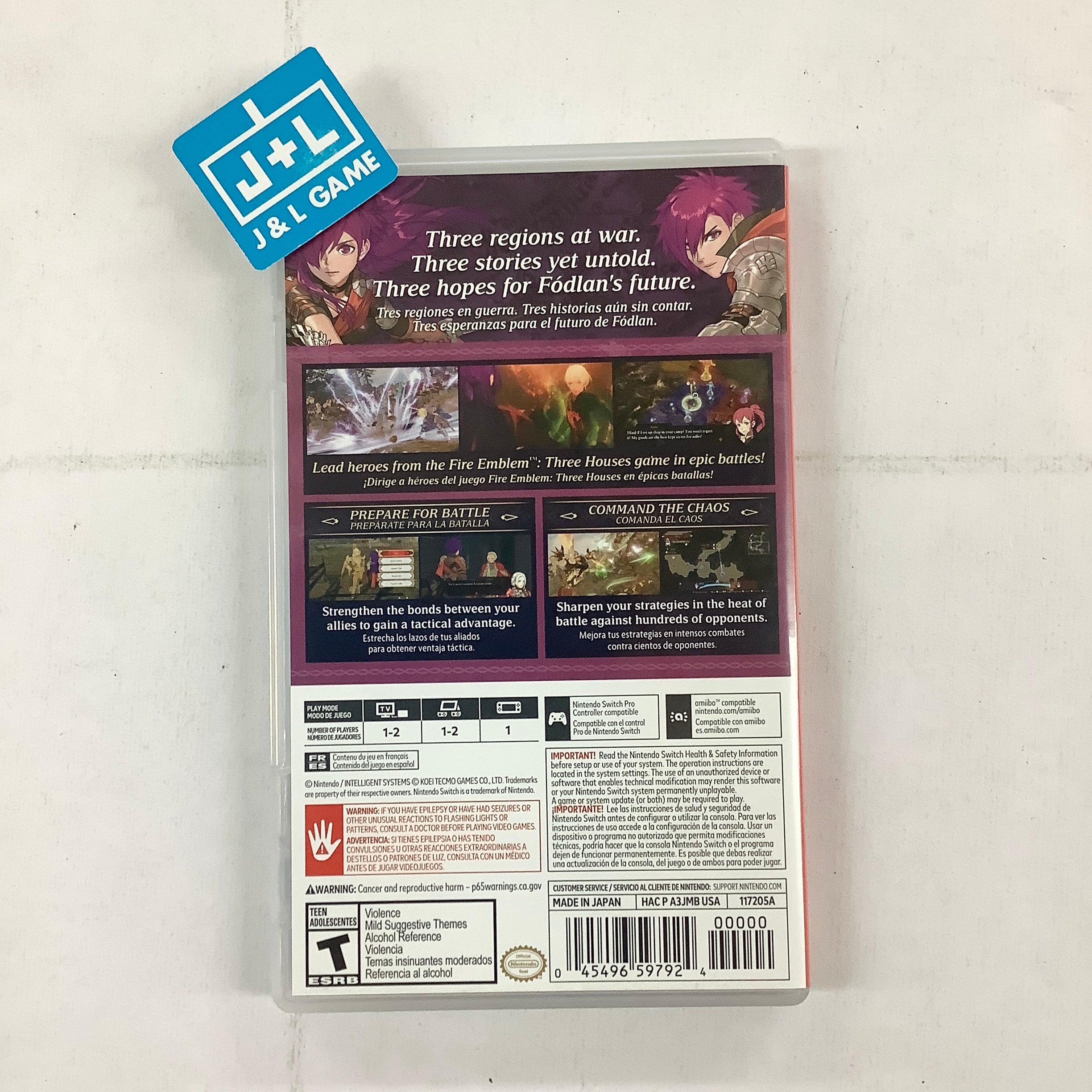 Fire Emblem Warriors: Three Hopes - (NSW) Nintendo Switch [UNBOXING] Video Games Nintendo   