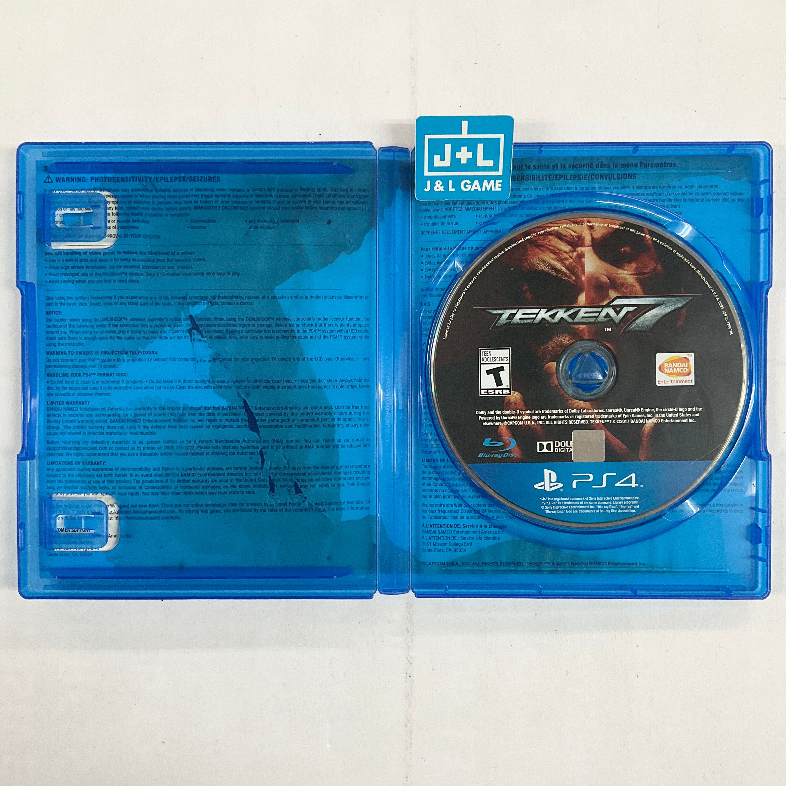 Tekken 7 - (PS4) PlayStation 4 [Pre-Owned] Video Games Bandai Namco Games   