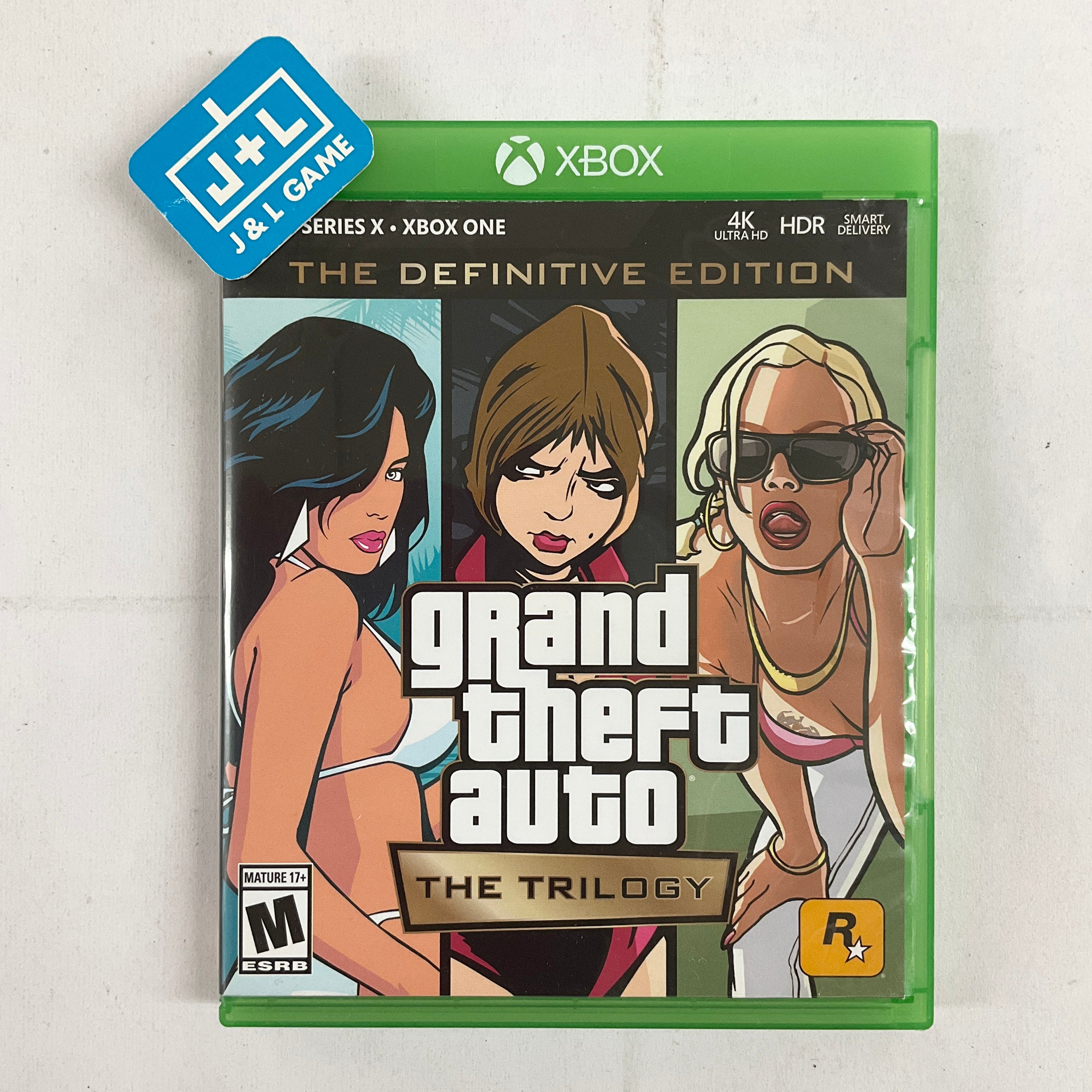 Grand Theft Auto: The Trilogy - The Definitive Edition - (XSX) Xbox Series X [Pre-Owned] Video Games Rockstar Games   