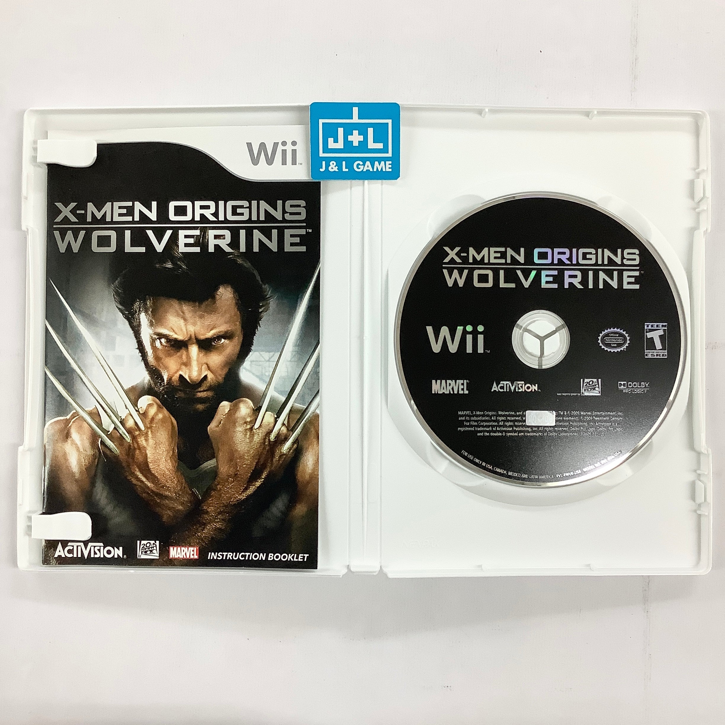 X-Men Origins: Wolverine - Nintendo Wii [Pre-Owned] Video Games Activision   