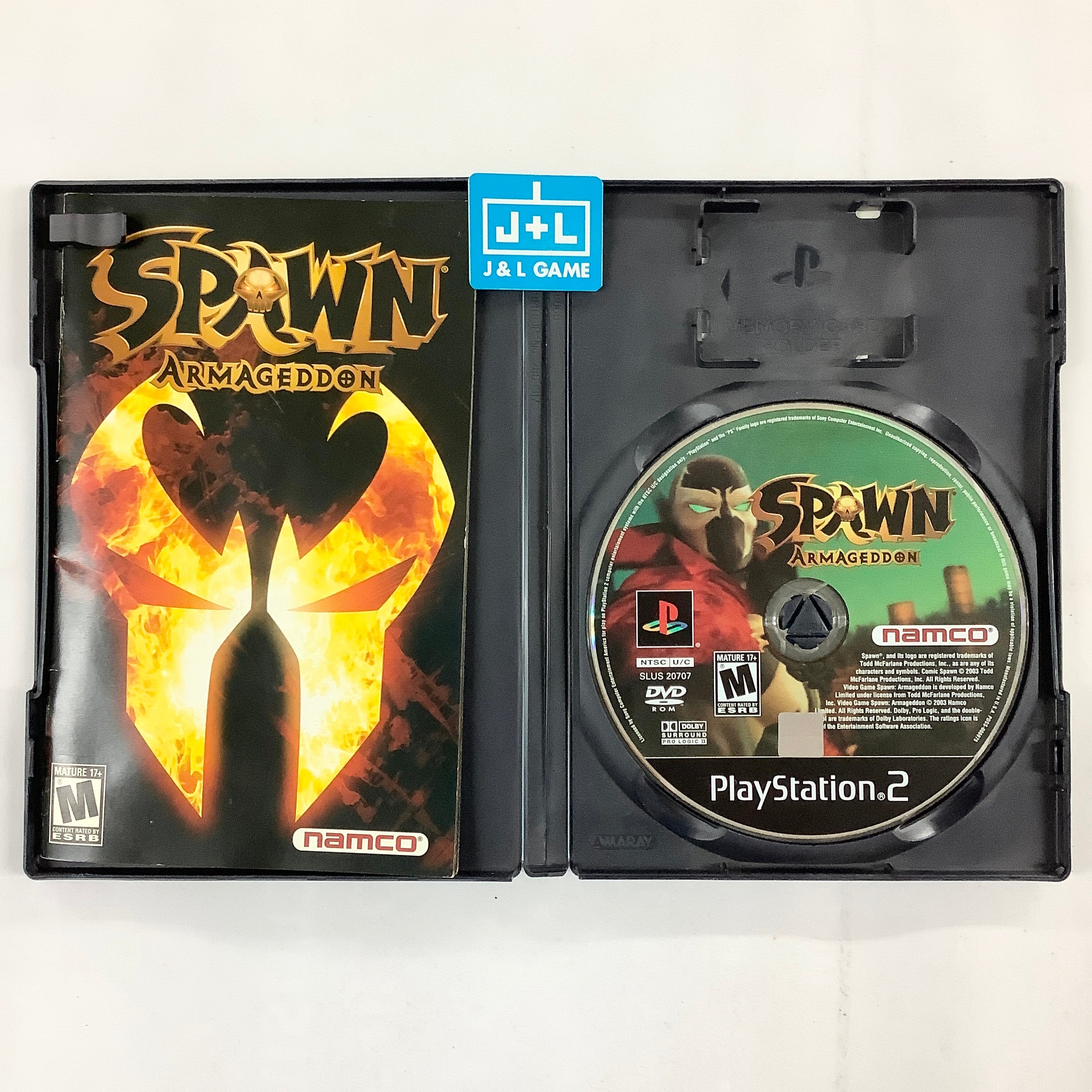 Spawn: Armageddon - (PS2) PlayStation 2 [Pre-Owned] Video Games Namco   