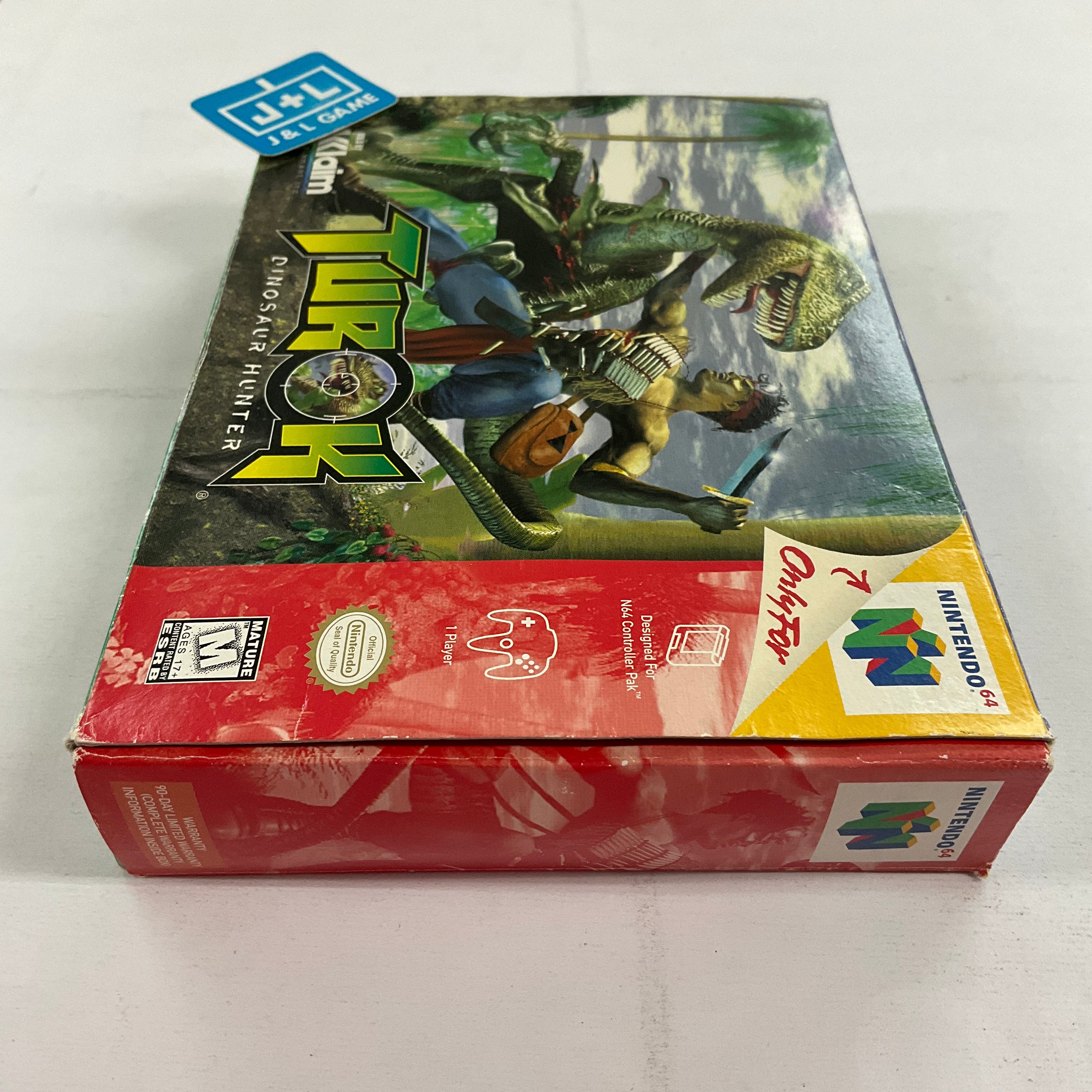 Turok: Dinosaur Hunter - (N64) Nintendo 64 [Pre-Owned] Video Games Acclaim   