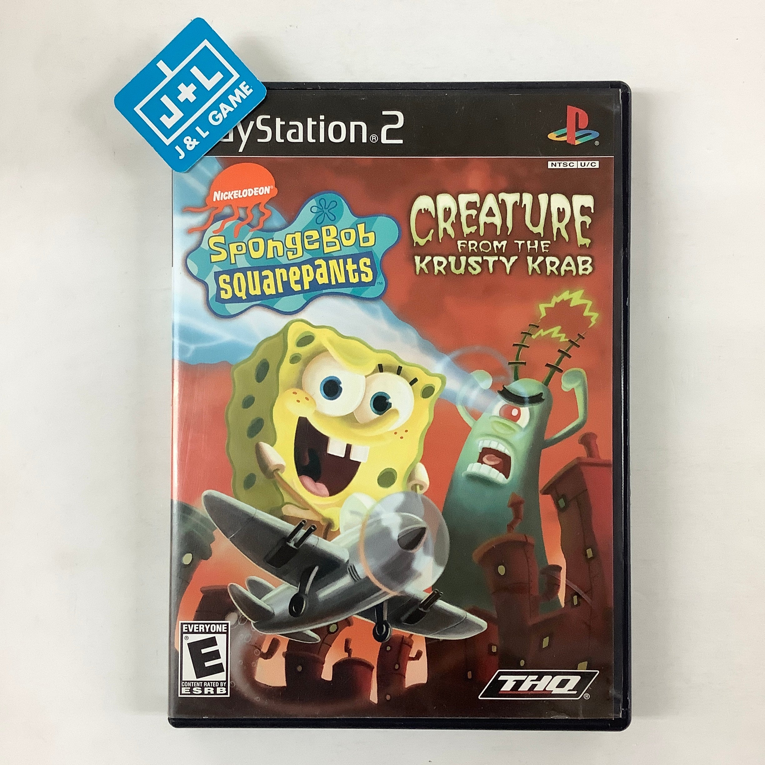 SpongeBob SquarePants: Creature from the Krusty Krab - (PS2) PlayStation 2 [Pre-Owned] Video Games THQ   