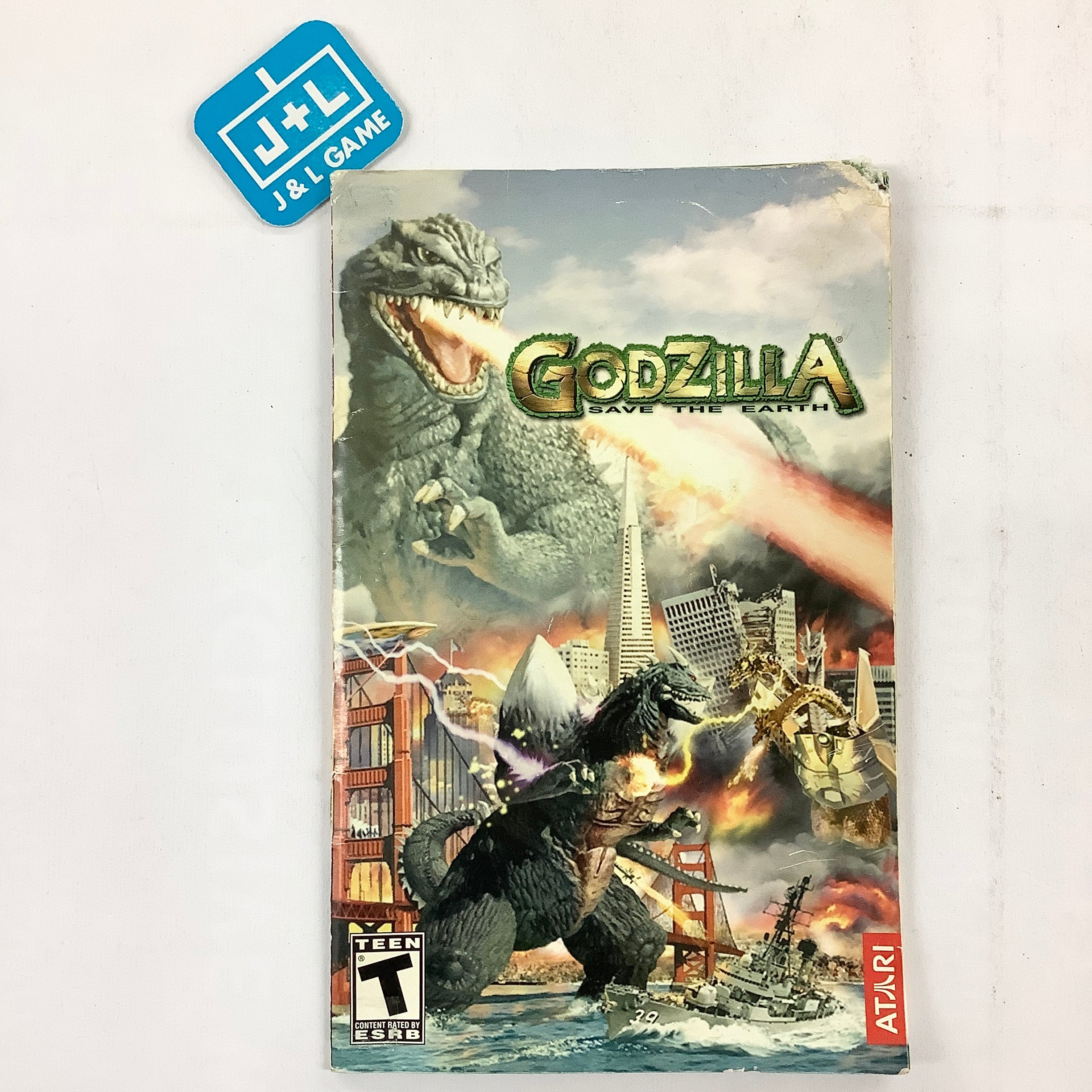 Godzilla: Save the Earth - (PS2) PlayStation 2 [Pre-Owned] Video Games Atari SA   