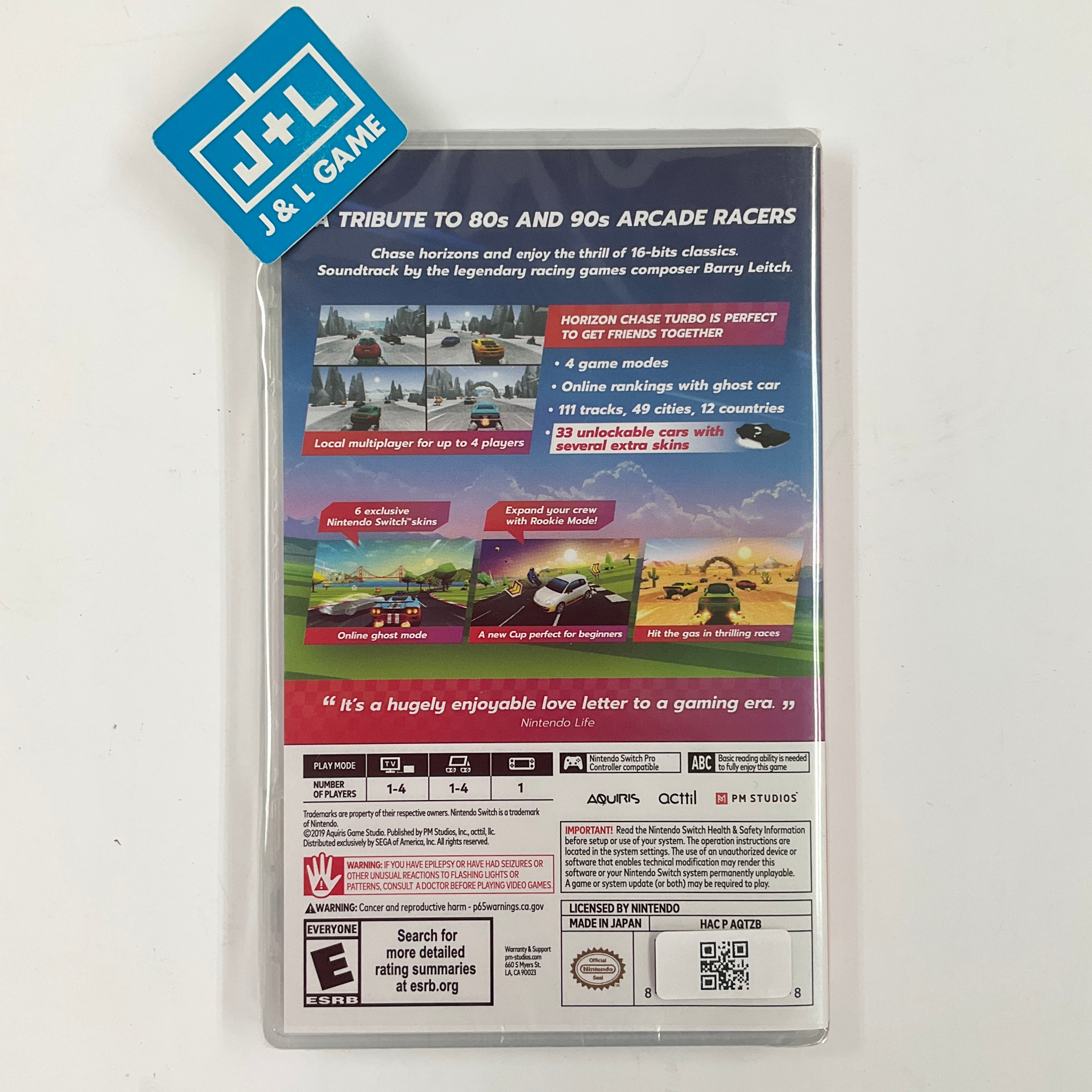 Horizon Chase Turbo (Day Cover) - (NSW) Nintendo Switch Video Games PM Studios   