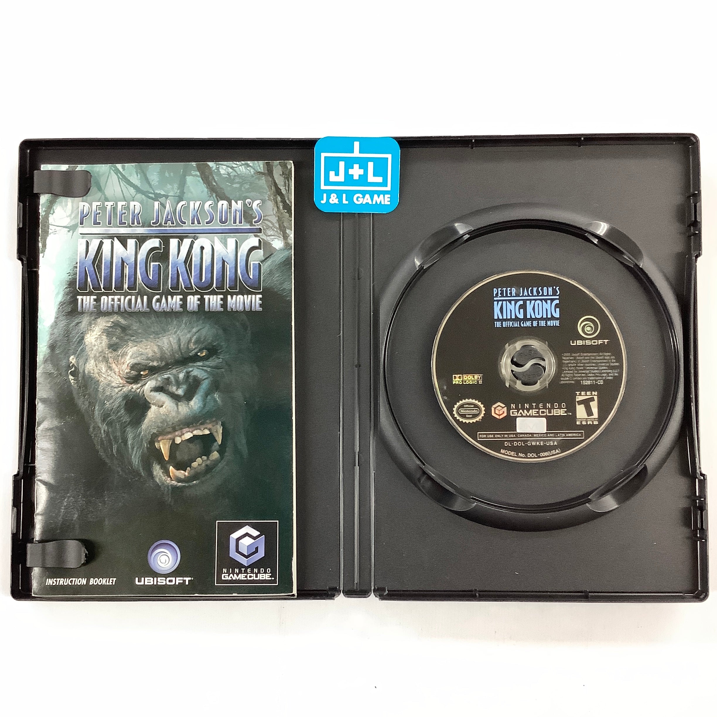 Peter Jackson's King Kong: The Official Game of the Movie - (GC) GameCube [Pre-Owned] Video Games Ubisoft   