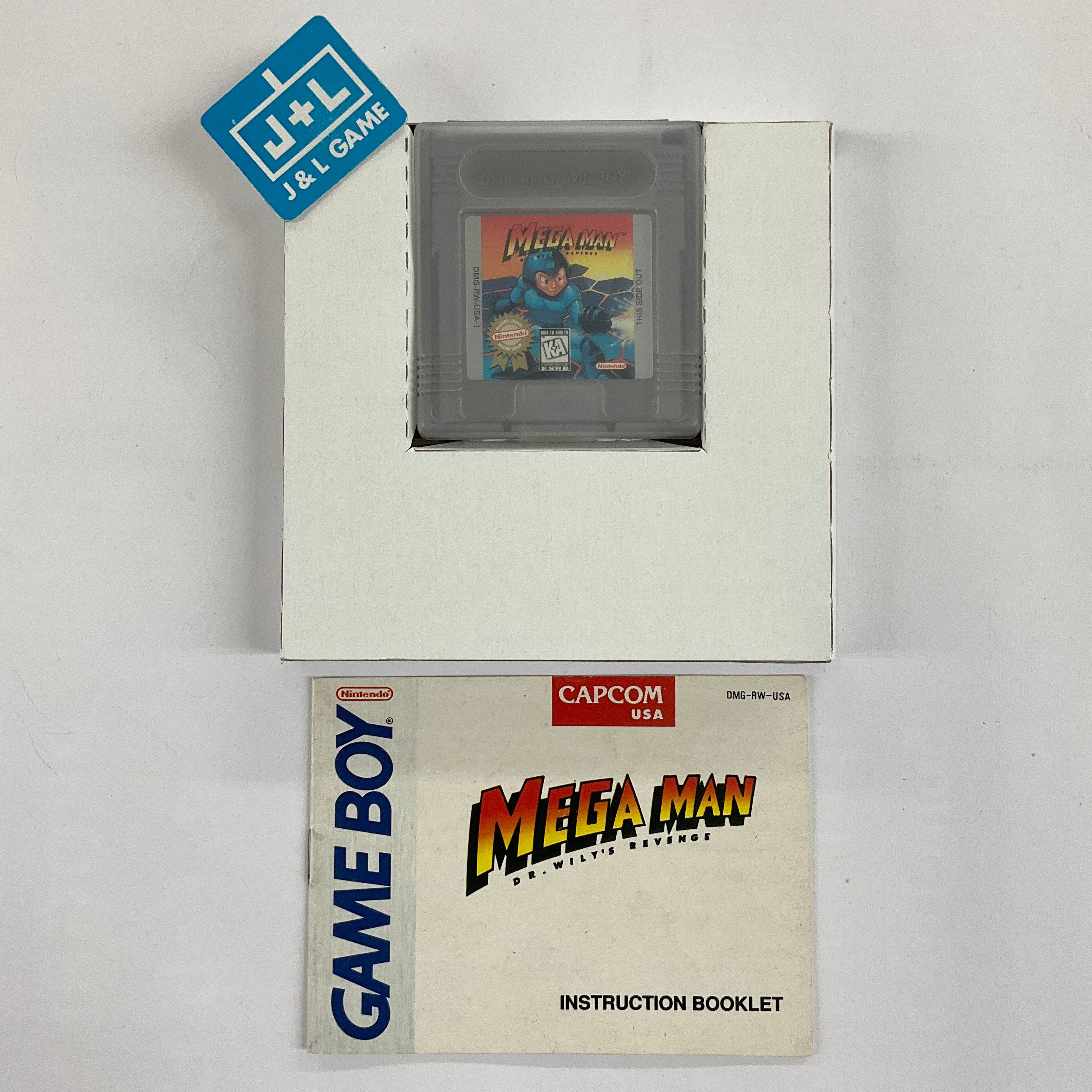 Mega Man: Dr. Wily's Revenge (Player's Choice) - (GB) Game Boy [Pre-Owned] Video Games Capcom   