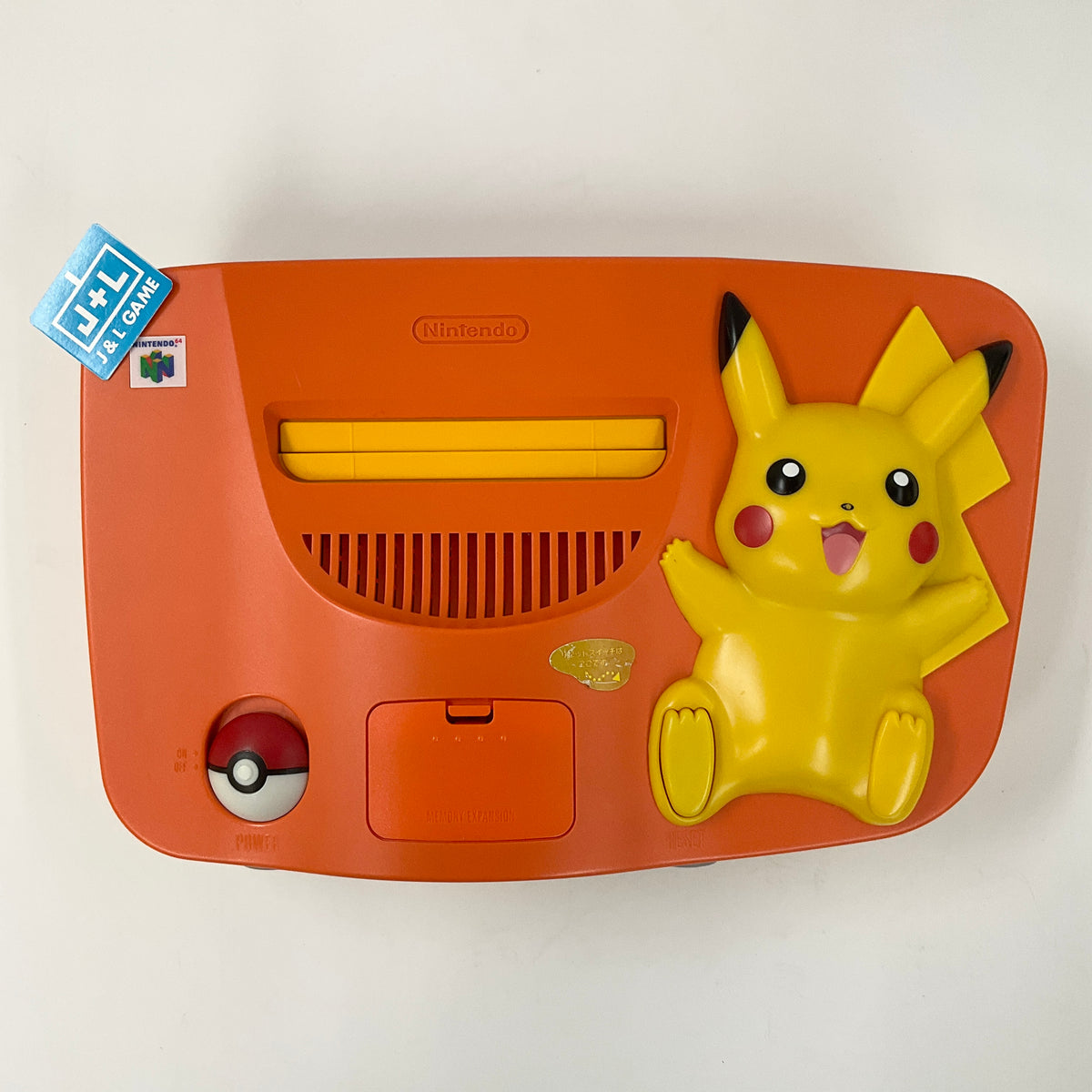Nintendo 64 Hardware Console (Pikachu Edition) (Orange and Yellow ...
