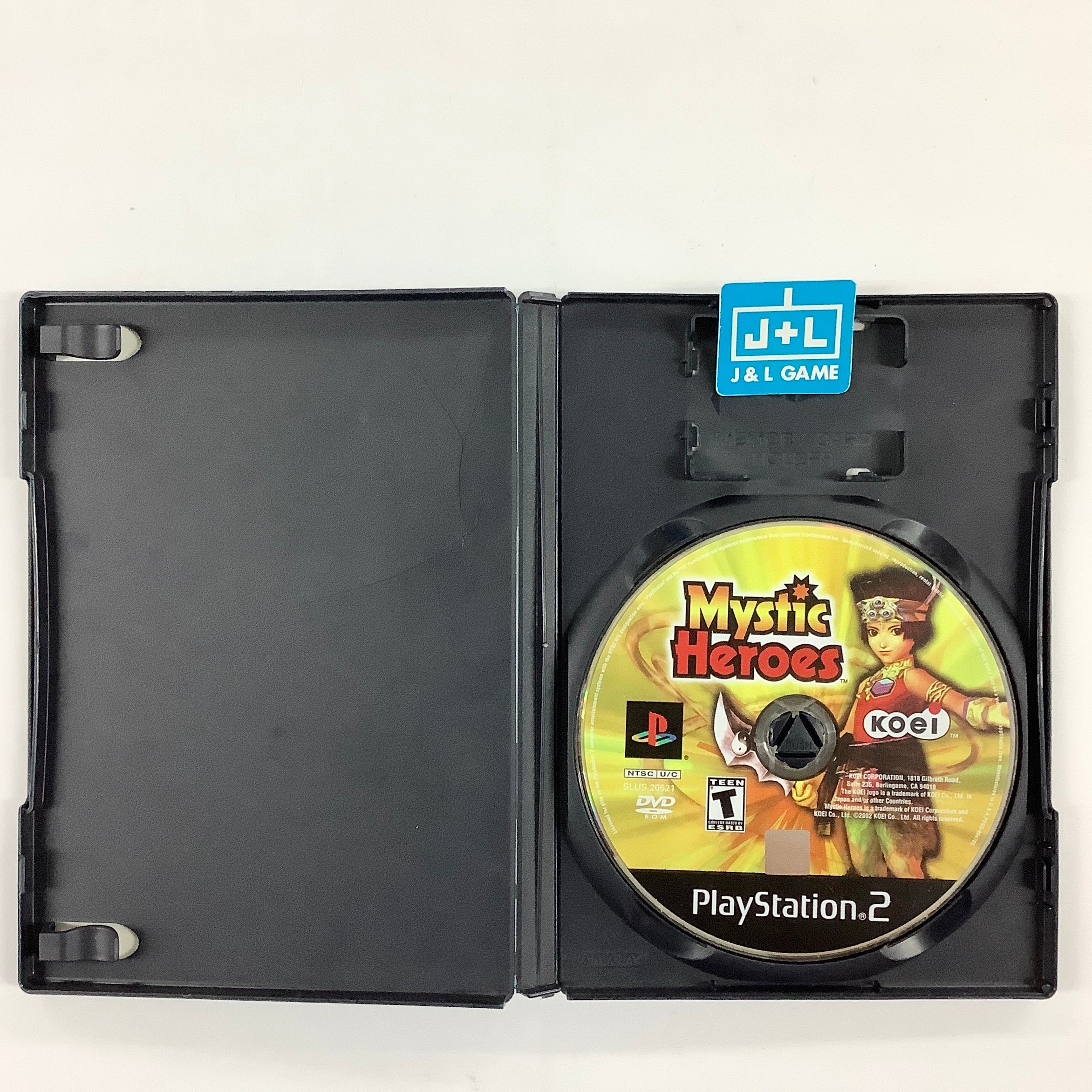 Mystic Heroes - (PS2) PlayStation 2 [Pre-Owned] Video Games Koei   