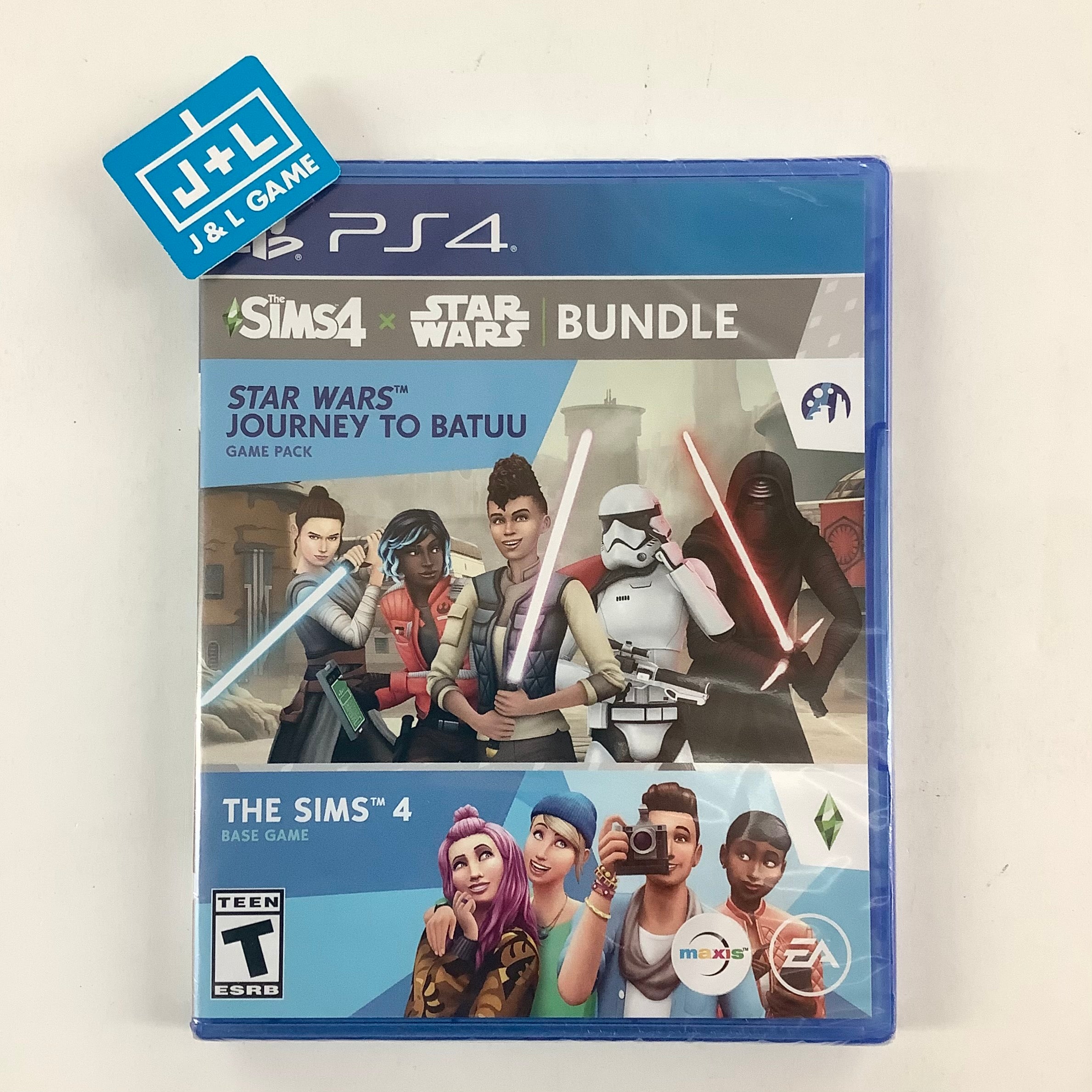 The Sims 4 Plus Star Wars Journey to Batuu Bundle - (PS4) PlayStation 4 Video Games Electronic Arts   