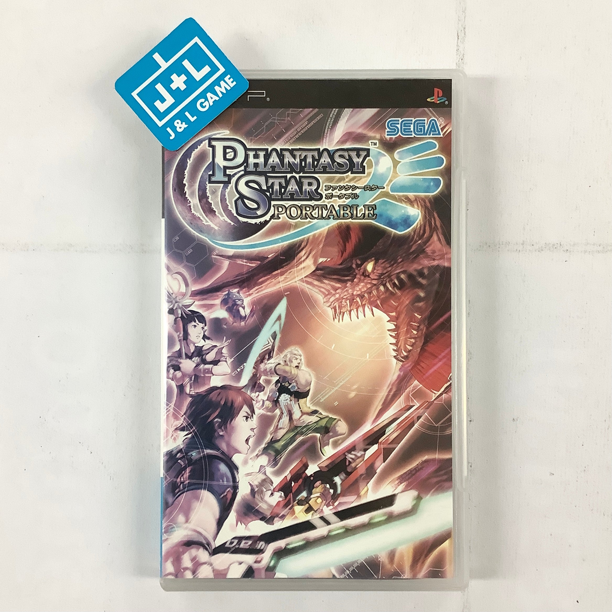 Phantasy Star Portable (Japanese Sub) - Sony PSP [Pre-Owned] (Asia Import) Video Games Sega   