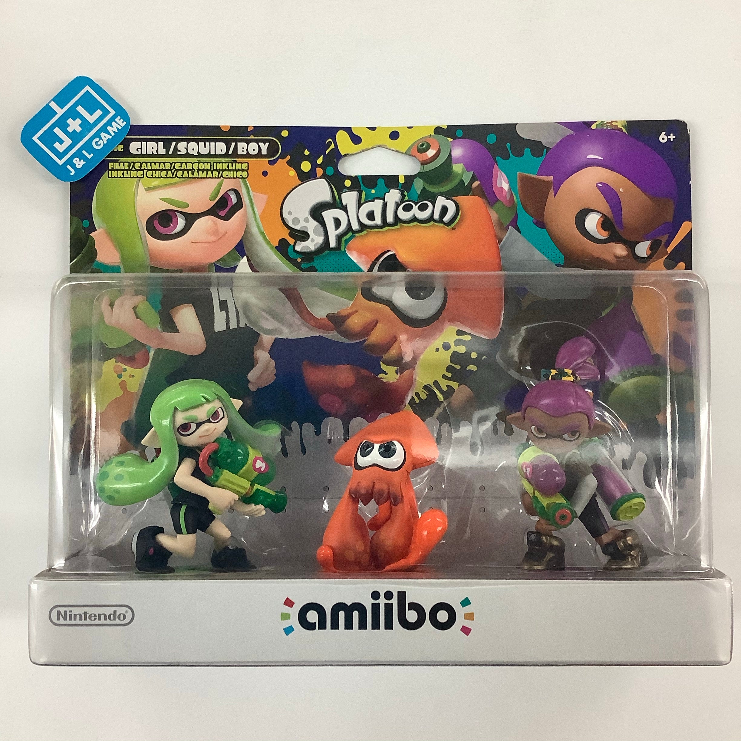 Splatoon 3-Pack (New Colors) (Splatoon series) - Nintendo WiiU Amiibo Amiibo Nintendo   